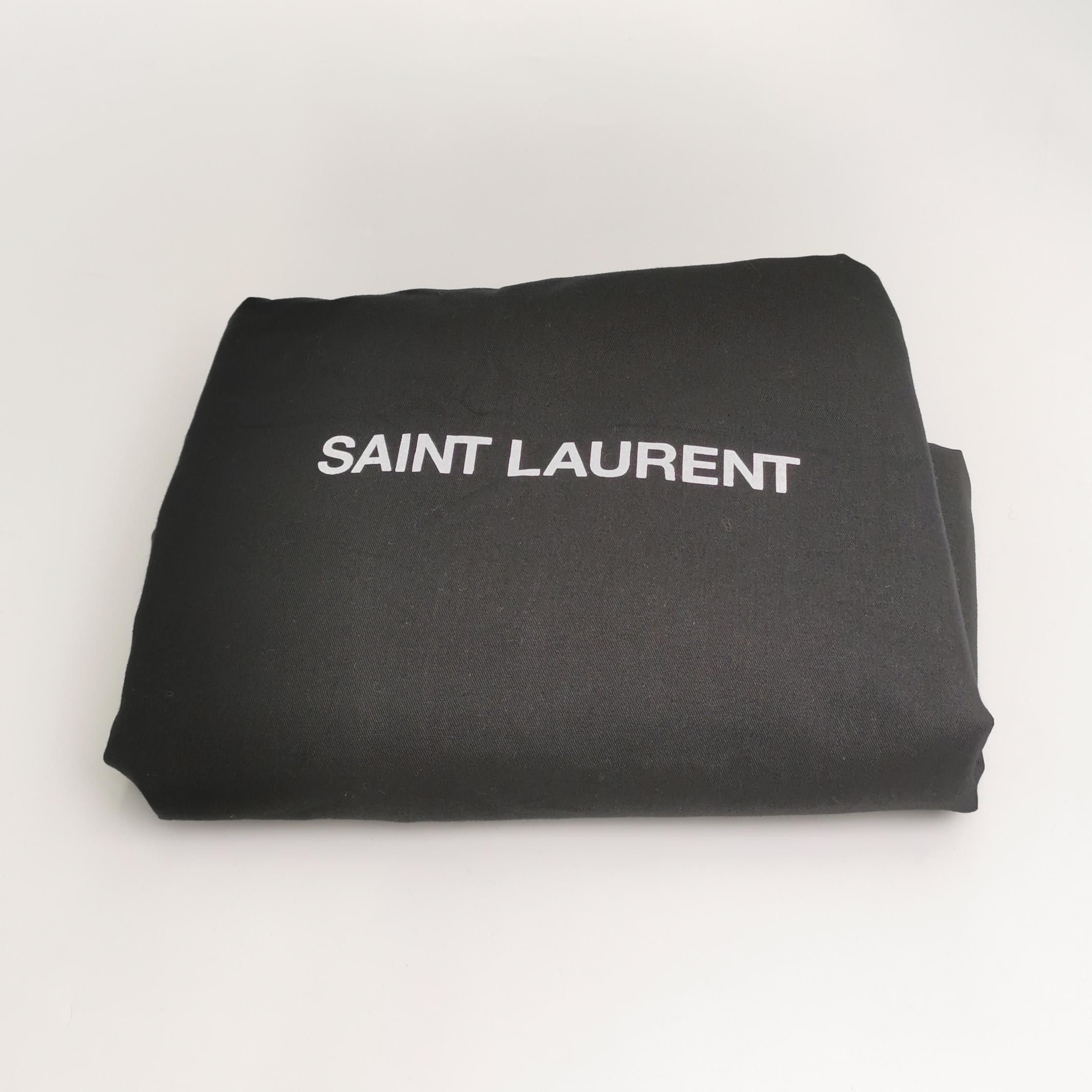 Saint Laurent Paris Saint Laurent Wool Single-Breasted Lapel Coat M Size US M / EU 48-50 / 2 - 10 Thumbnail