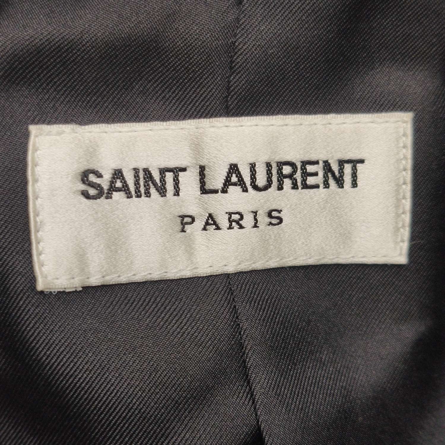 Saint Laurent Paris Saint Laurent Wool Single-Breasted Lapel Coat M Size US M / EU 48-50 / 2 - 11 Thumbnail