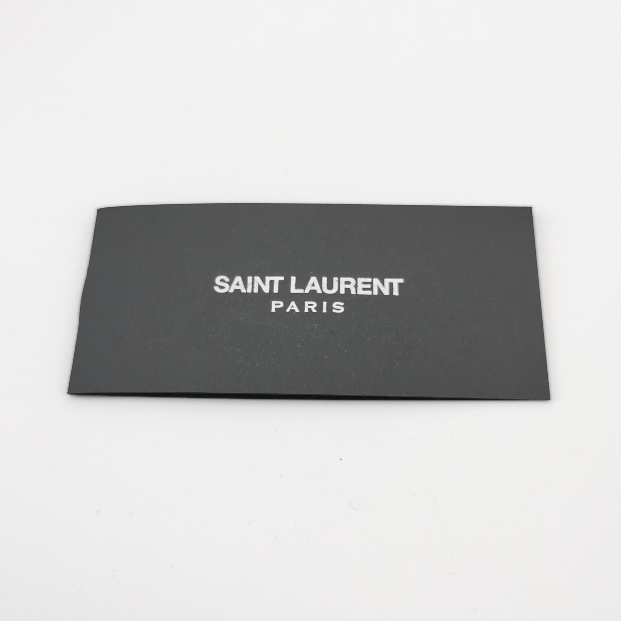 Saint Laurent Paris Saint Laurent XS Cotton Paneled Crewneck Sweatshirt Size US XS / EU 42 / 0 - 10 Thumbnail