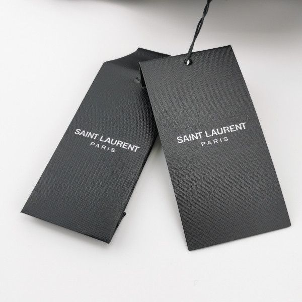 Saint Laurent Paris Saint Laurent XS Cotton Paneled Crewneck Sweatshirt Size US XS / EU 42 / 0 - 8 Thumbnail