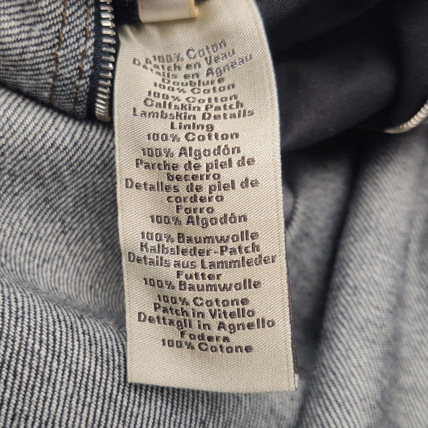 Louis Vuitton Louis Vuitton Cotton Logo Denim Jacket Size 48 Size US S / EU 44-46 / 1 - 13 Thumbnail