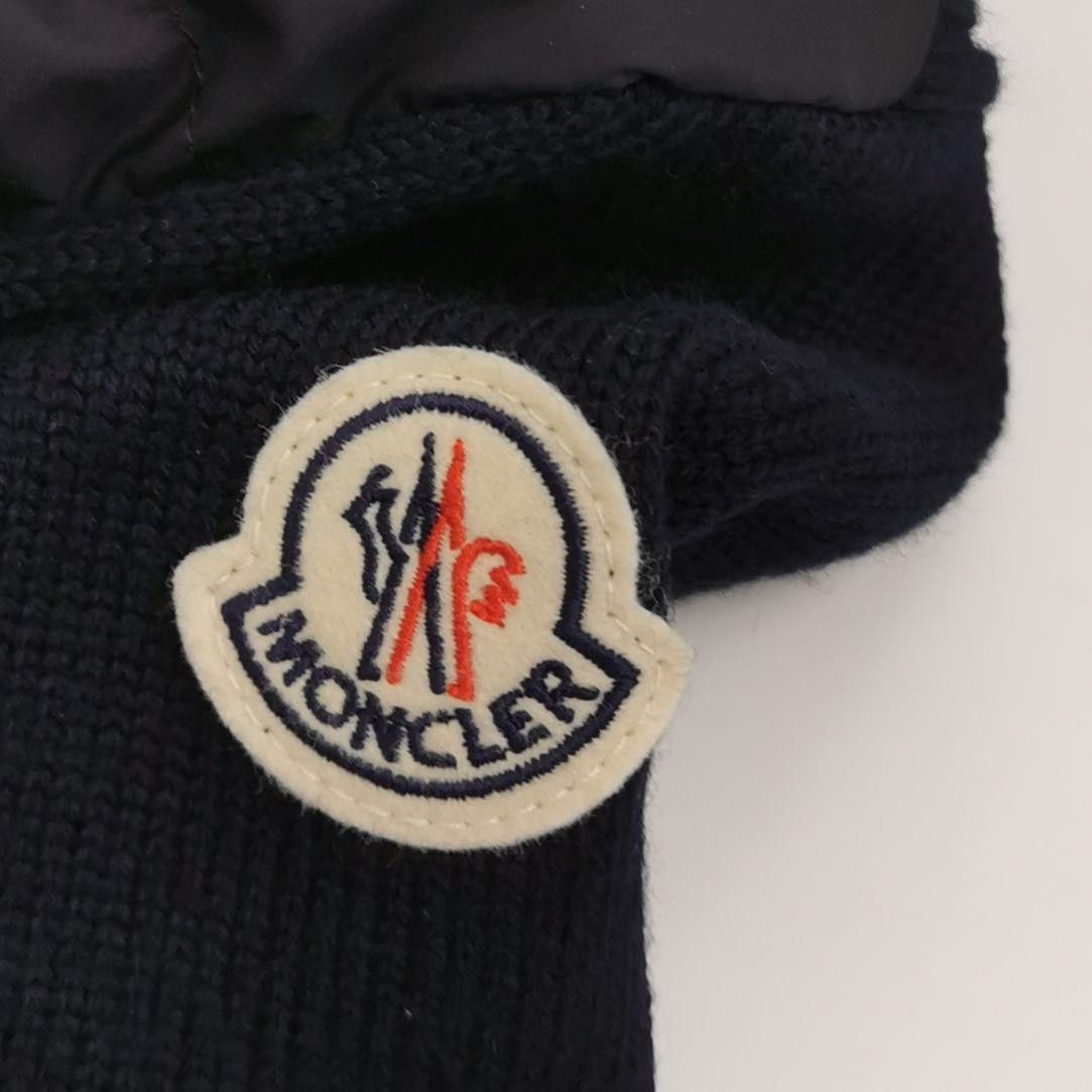 Moncler Moncler Wool-Knit High-Neck Down Cardigan L Size US L / EU 52-54 / 3 - 5 Thumbnail