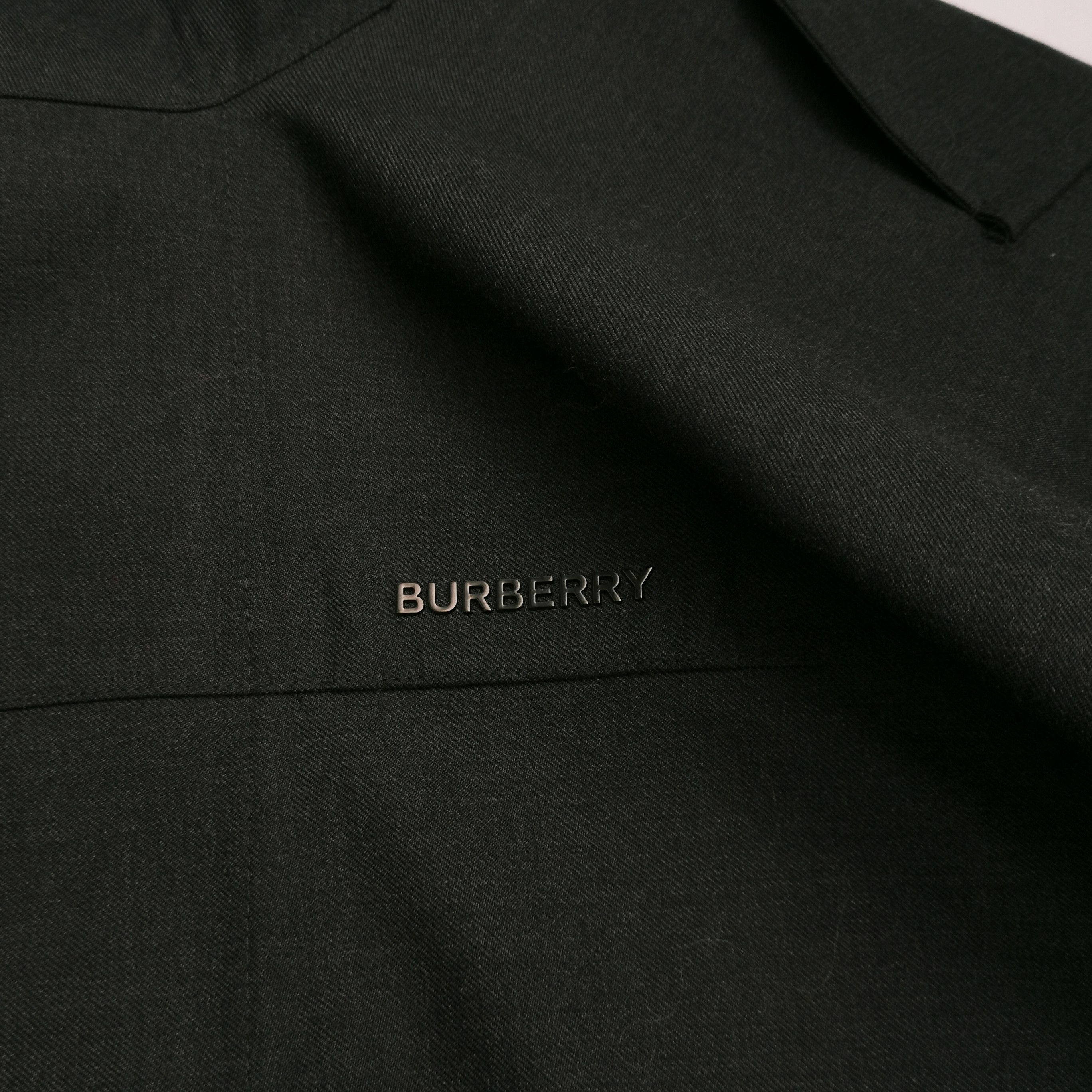 Burberry Burberry Black Hooded Buttoned Jacket Size US M / EU 48-50 / 2 - 6 Thumbnail