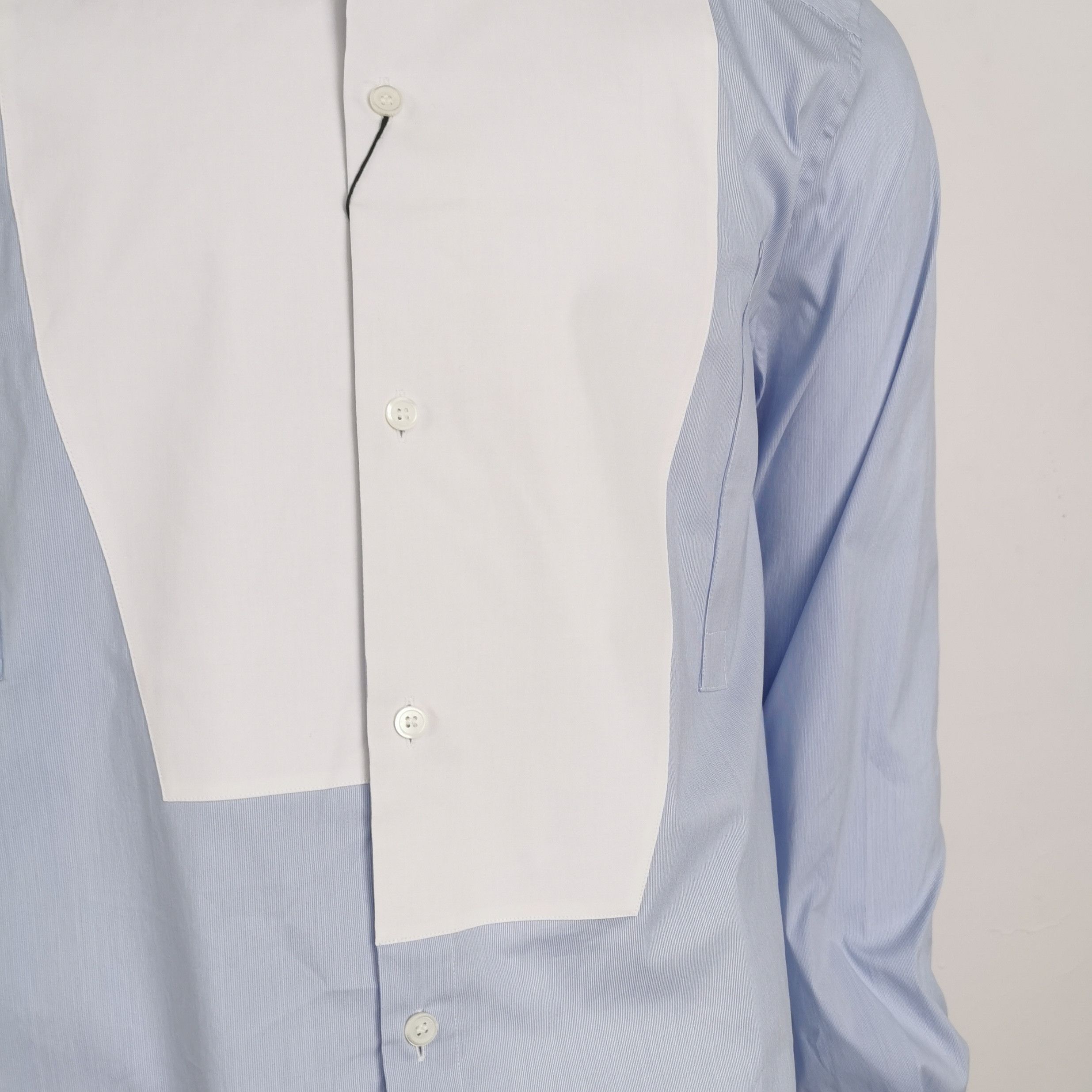 Loewe Loewe Cotton Color Block Collar Shirt M Size US M / EU 48-50 / 2 - 6 Thumbnail