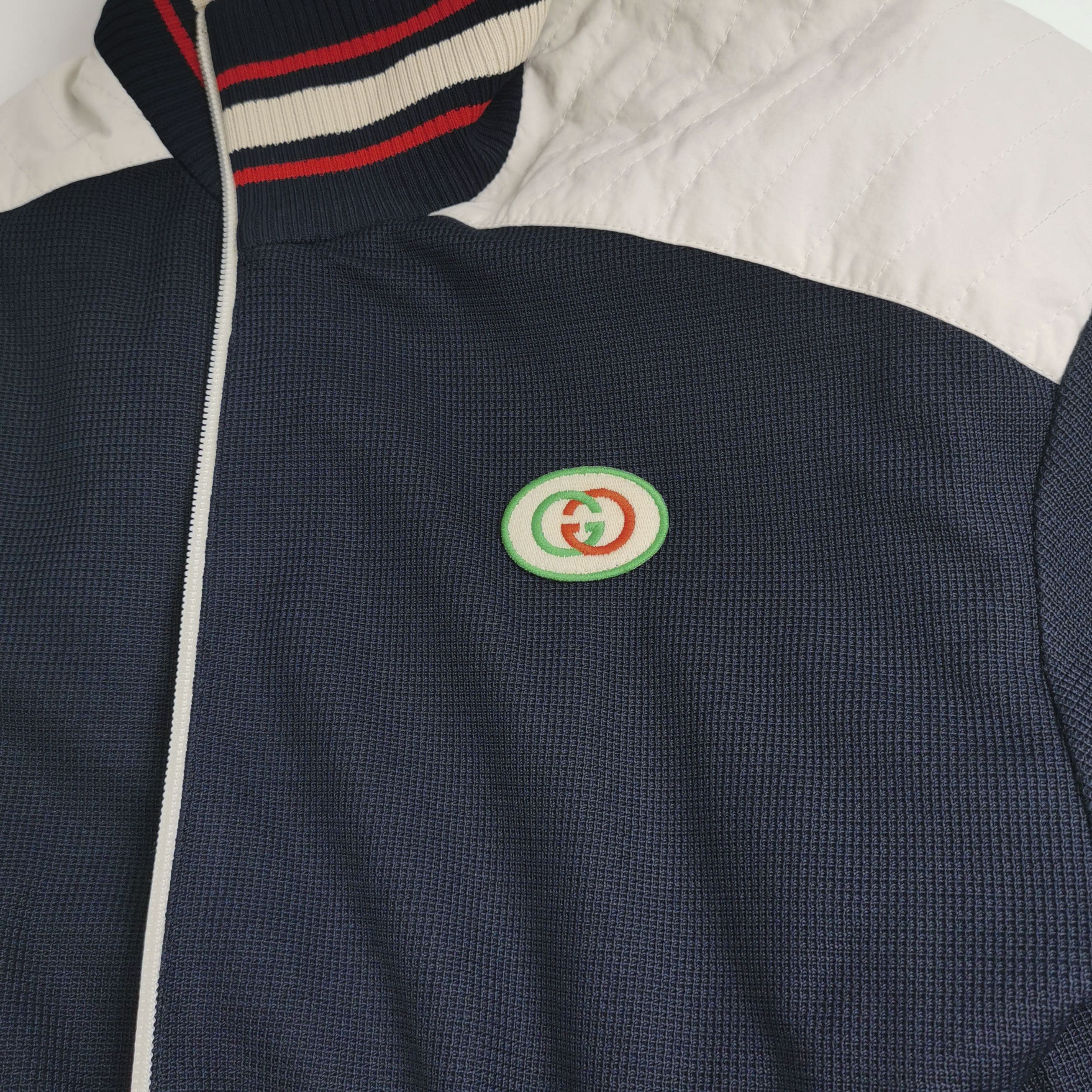 Gucci Gucci Cotton Color-Block Zip Jacket M Size US M / EU 48-50 / 2 - 5 Thumbnail