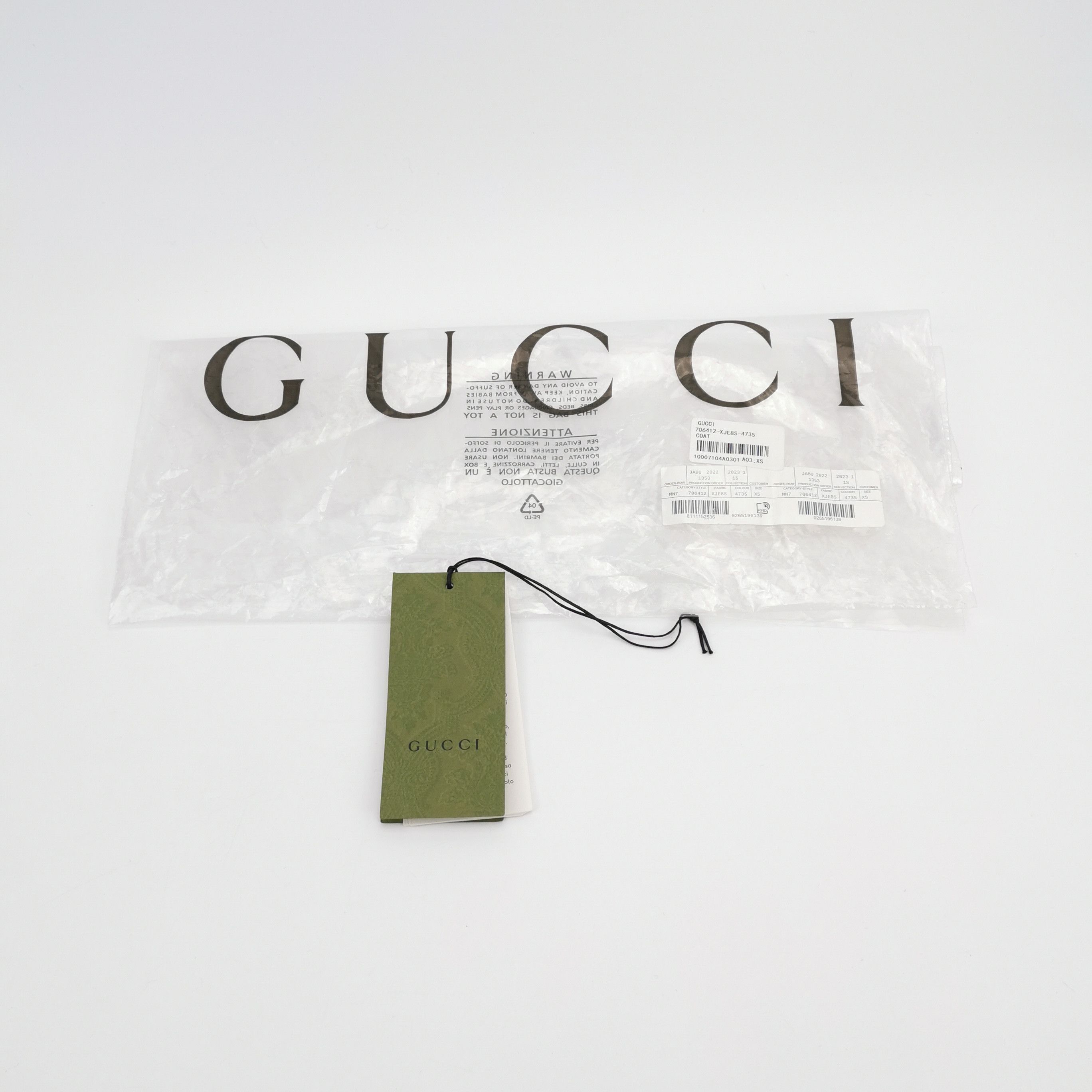 Gucci Gucci Navy Zip-Up Jacket with Logo Patch Size US XS / EU 42 / 0 - 7 Thumbnail