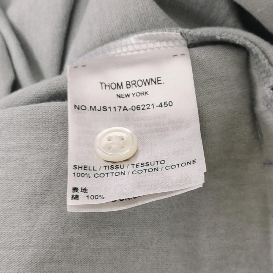 Thom Browne Thom Browne Cotton Striped Long-Sleeve Shirt Size US L / EU 52-54 / 3 - 7 Thumbnail