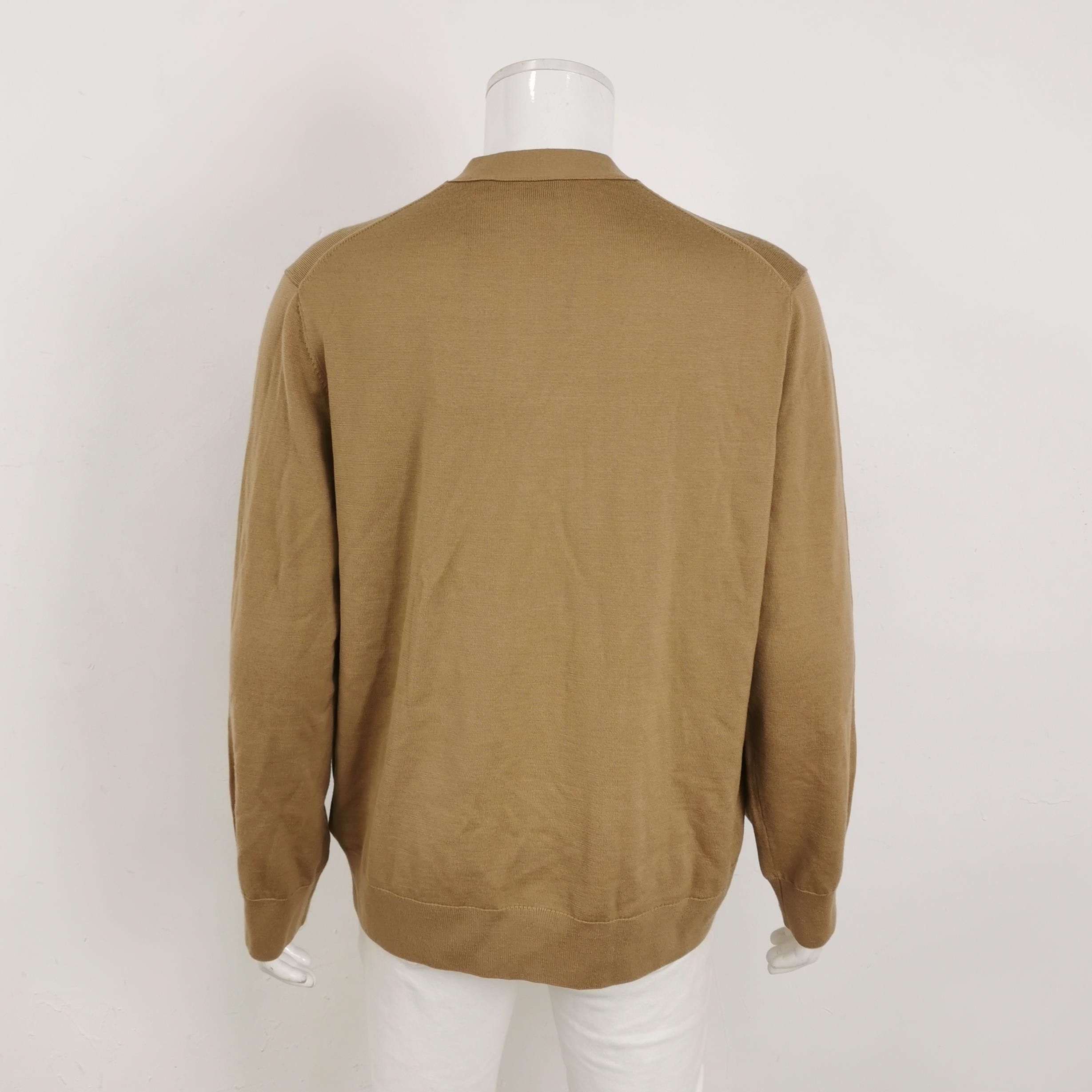 Burberry Burberry XL Cotton V-Neck Button Cardigan Size US XL / EU 56 / 4 - 3 Thumbnail