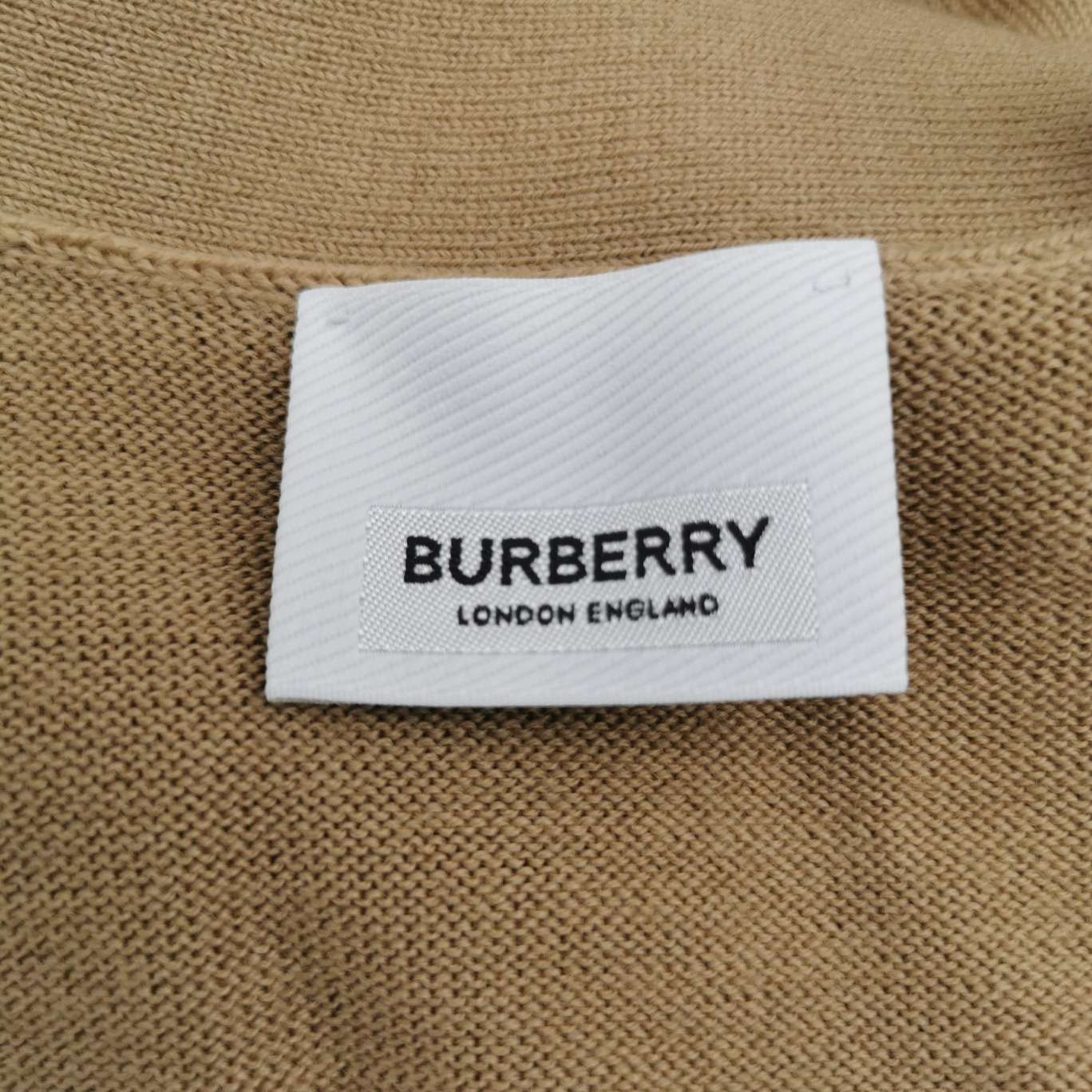 Burberry Burberry XL Cotton V-Neck Button Cardigan Size US XL / EU 56 / 4 - 9 Thumbnail