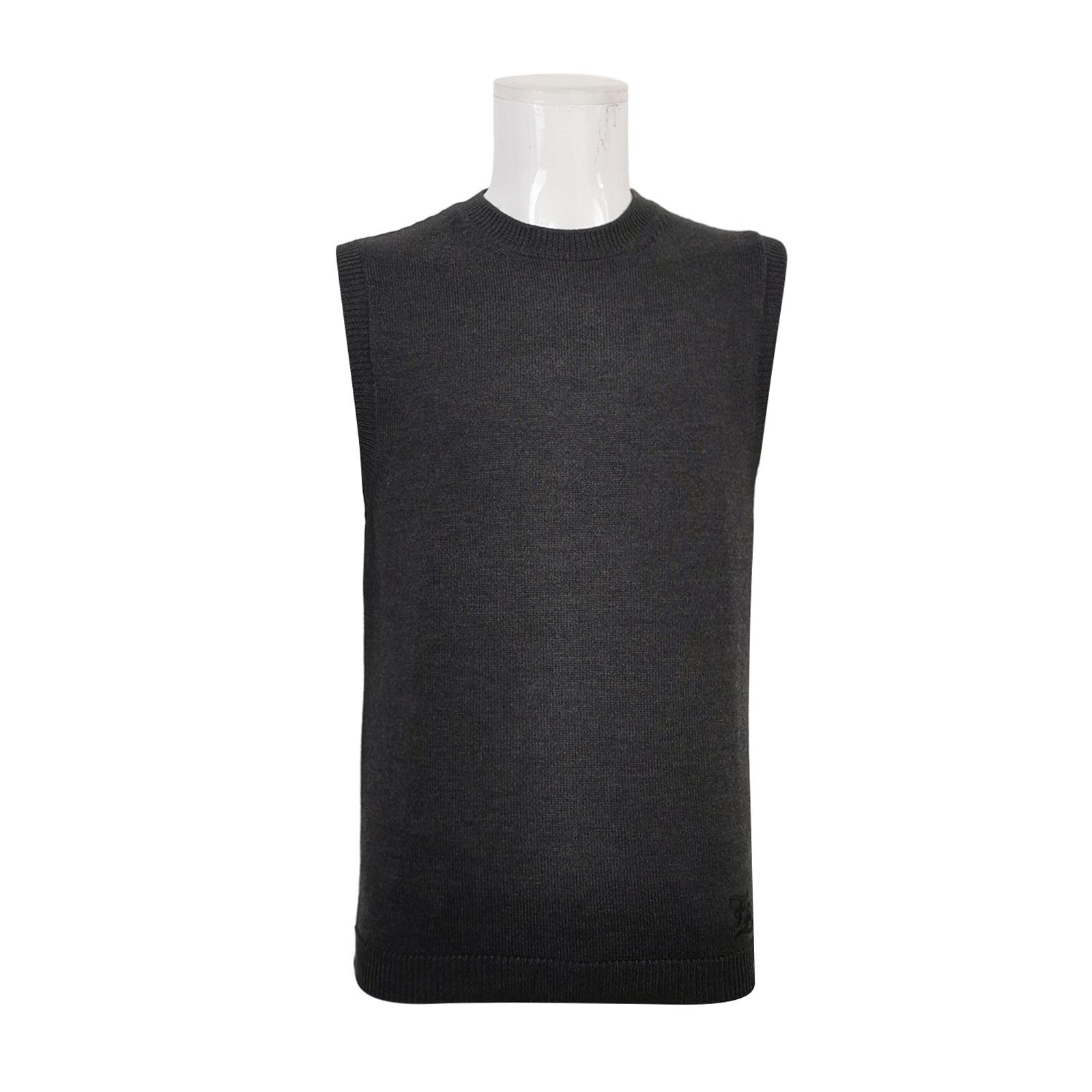 Fendi Fendi Wool Logo Round Neck Vest M Size US M / EU 48-50 / 2 - 2 Thumbnail