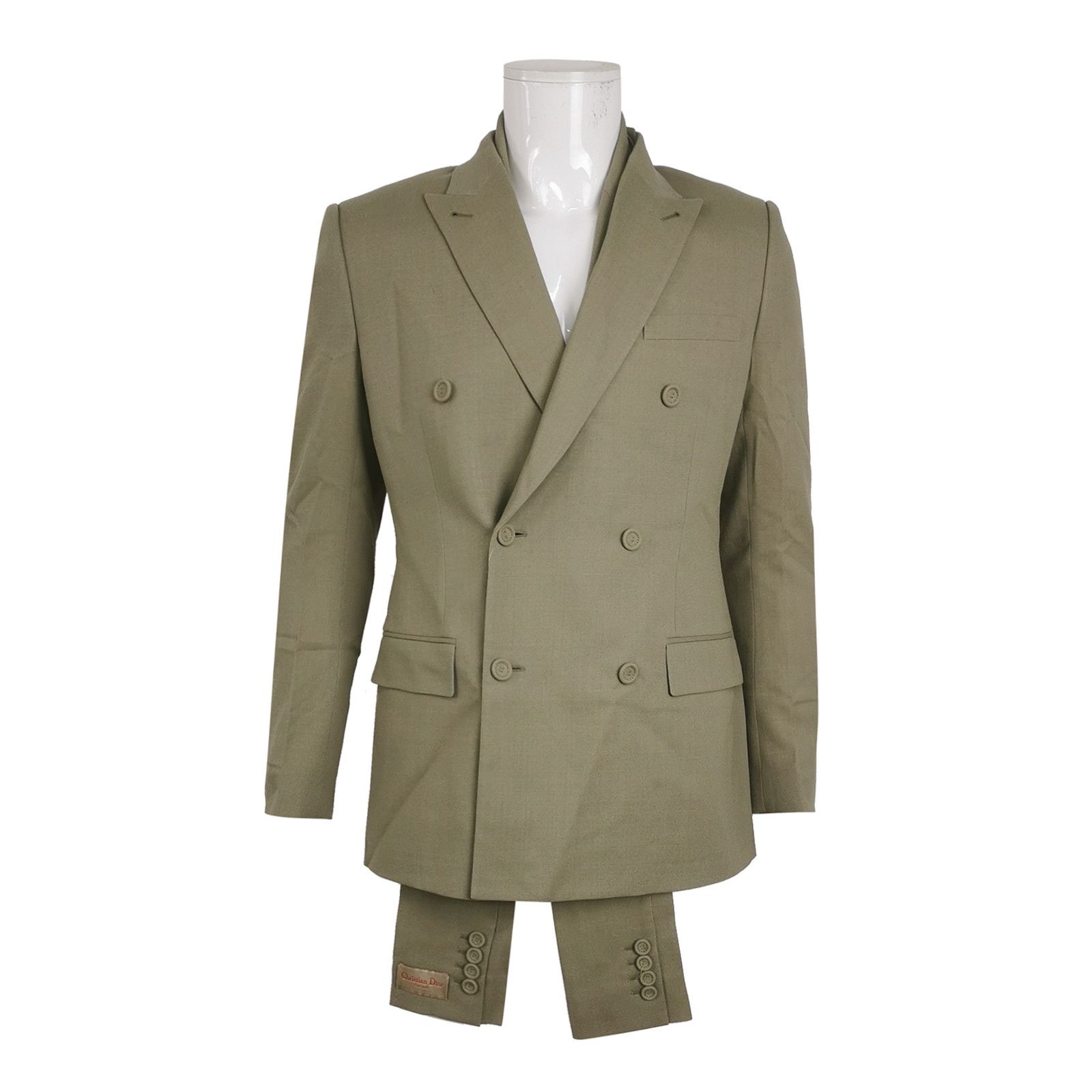 Dior Dior Wool Double-Breasted Lapel Coat M Size US M / EU 48-50 / 2 - 2 Thumbnail