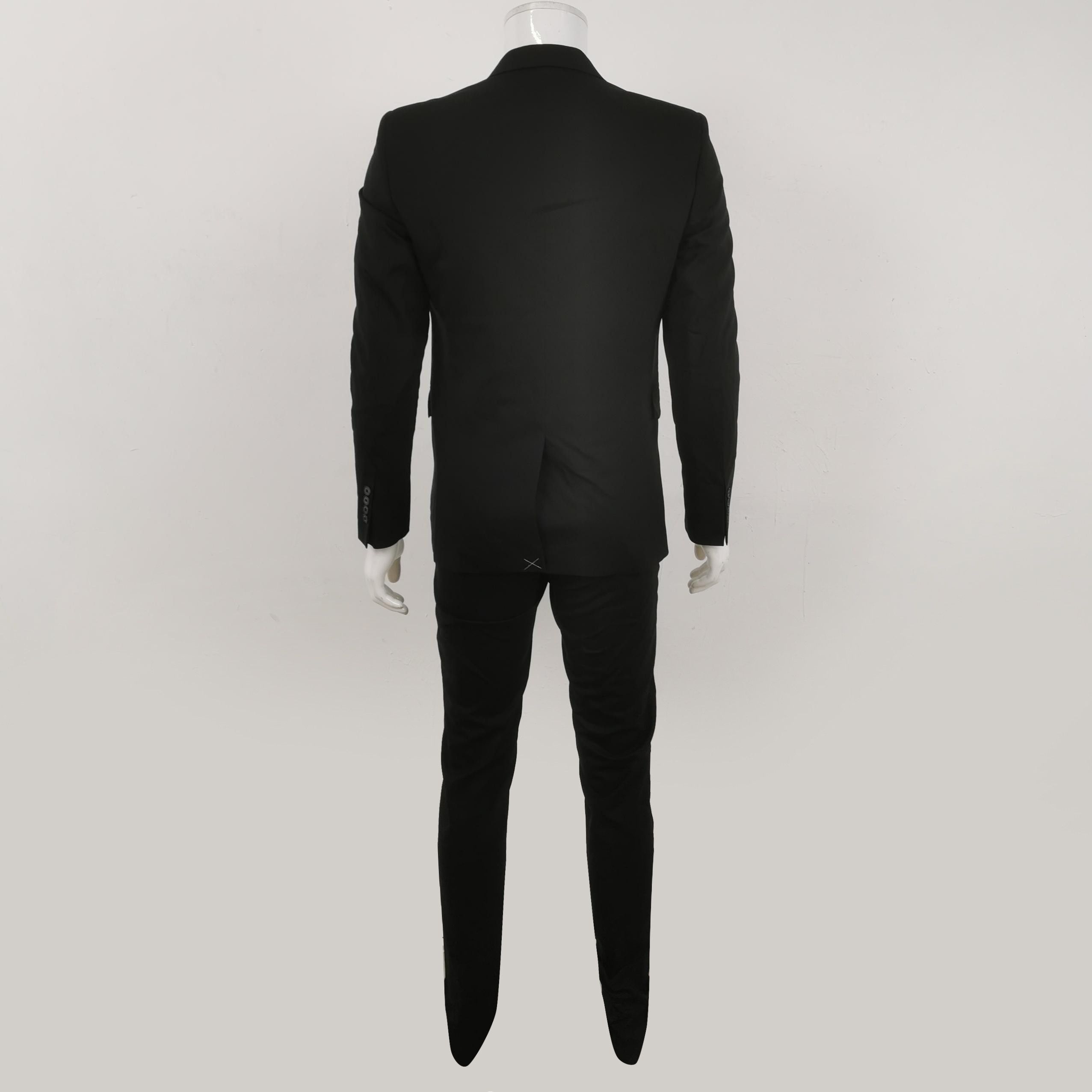 Burberry Burberry Wool Solid Lapel Suit Size 48 Size US S / EU 44-46 / 1 - 4 Thumbnail