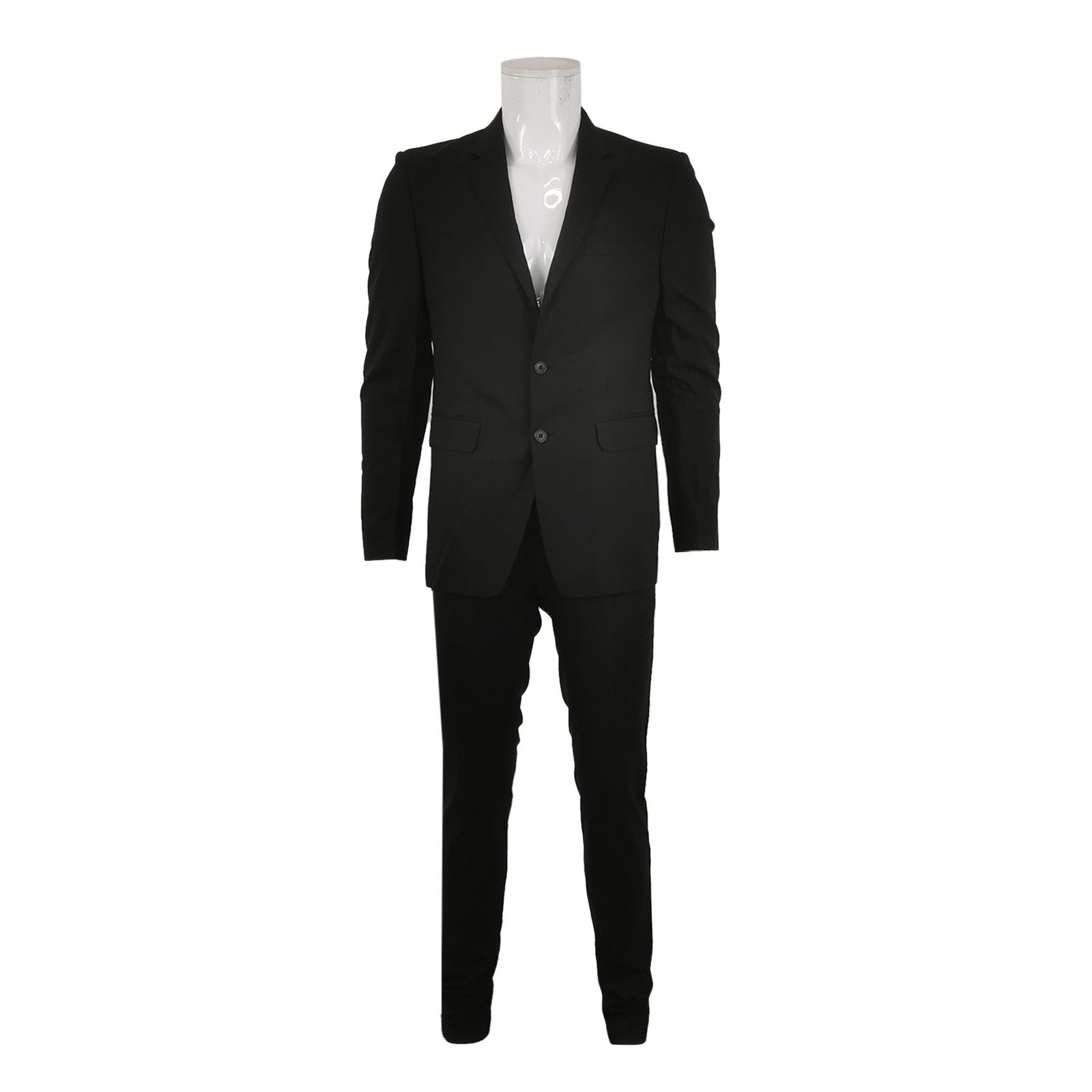Burberry Burberry Wool Solid Lapel Suit Size 48 Size US S / EU 44-46 / 1 - 2 Thumbnail
