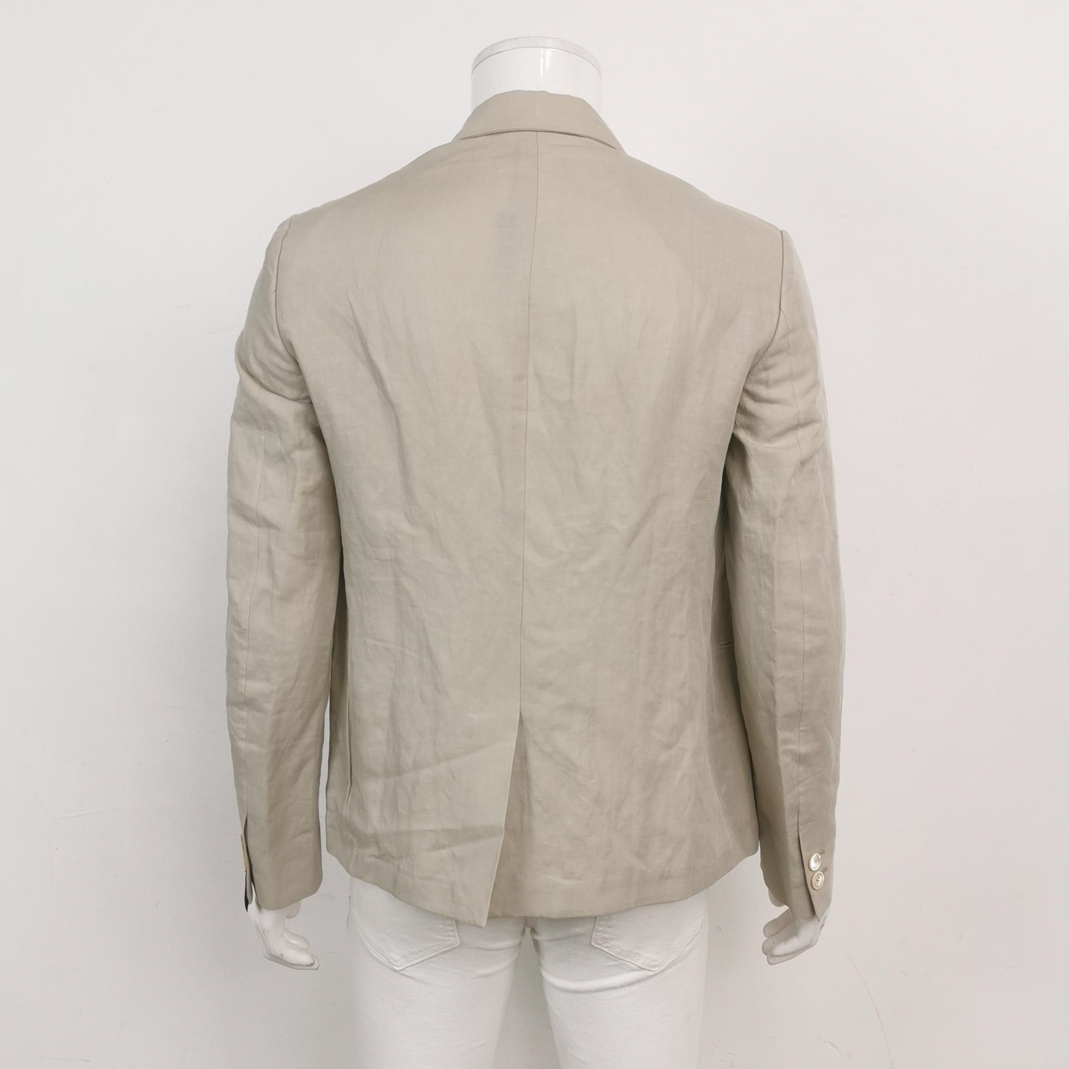 Fendi Fendi Cotton-Linen Lapel Jacket M Size US M / EU 48-50 / 2 - 4 Thumbnail