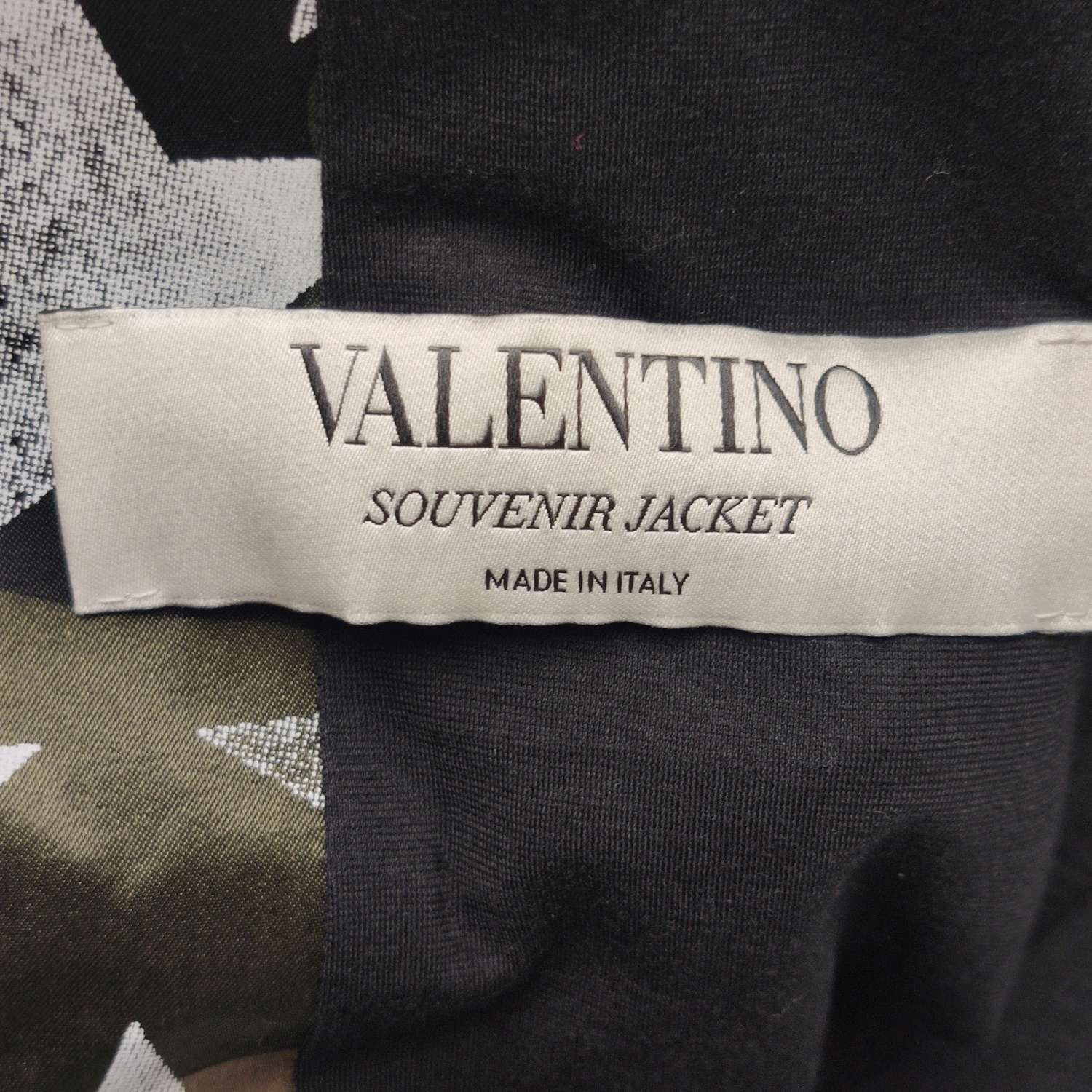 Valentino Valentino Camo Star Print Bomber Jacket Size US M / EU 48-50 / 2 - 11 Thumbnail