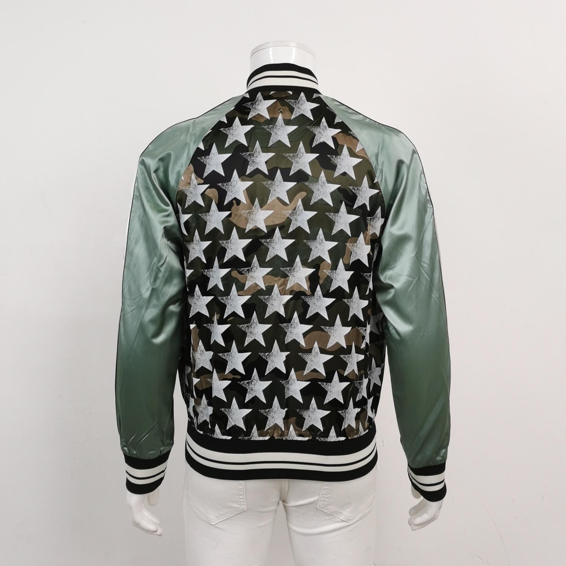 Valentino Valentino Camo Star Print Bomber Jacket Size US M / EU 48-50 / 2 - 3 Thumbnail