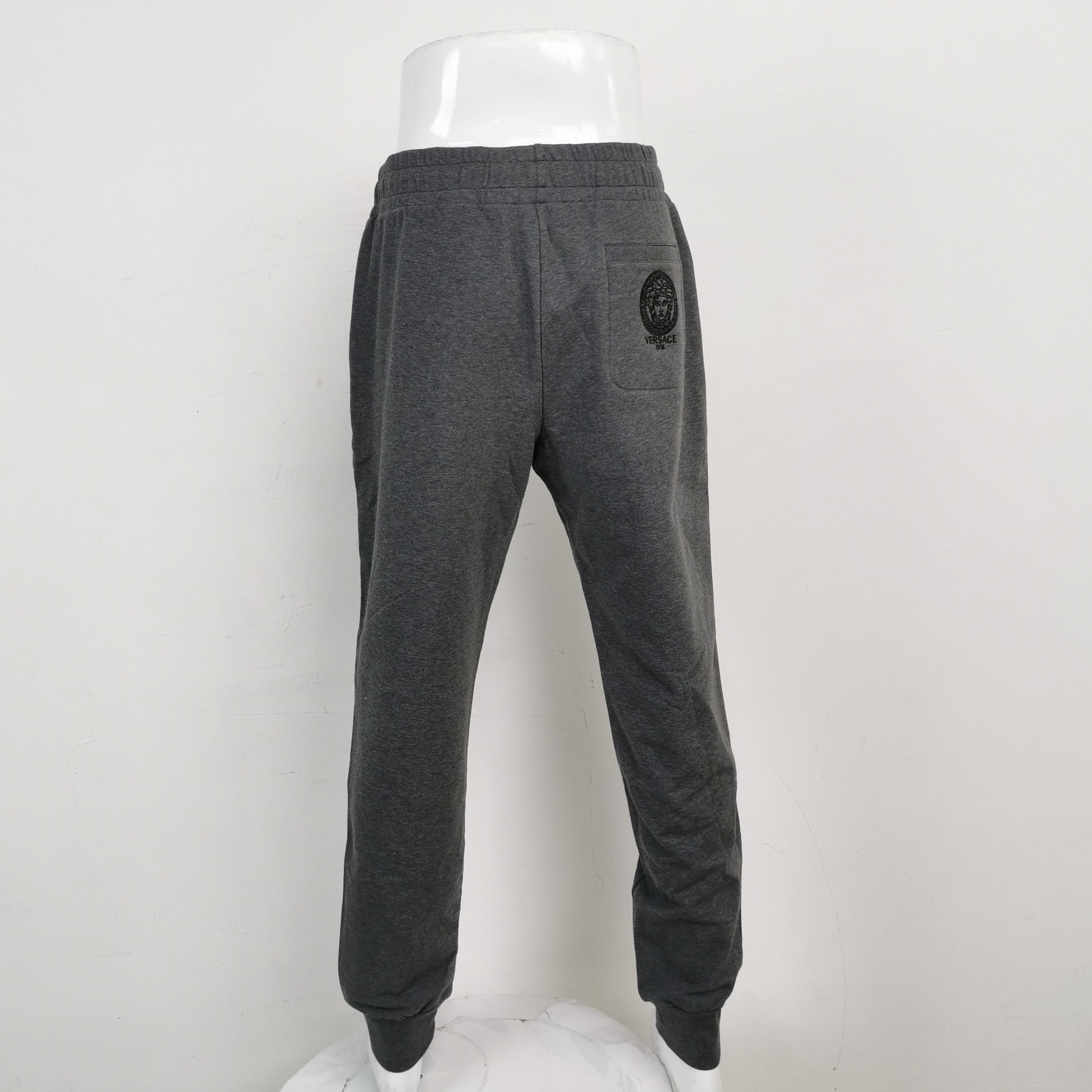 Versace Versace Cotton Solid Logo Jogger Pants L Size US 34 / EU 50 - 3 Thumbnail
