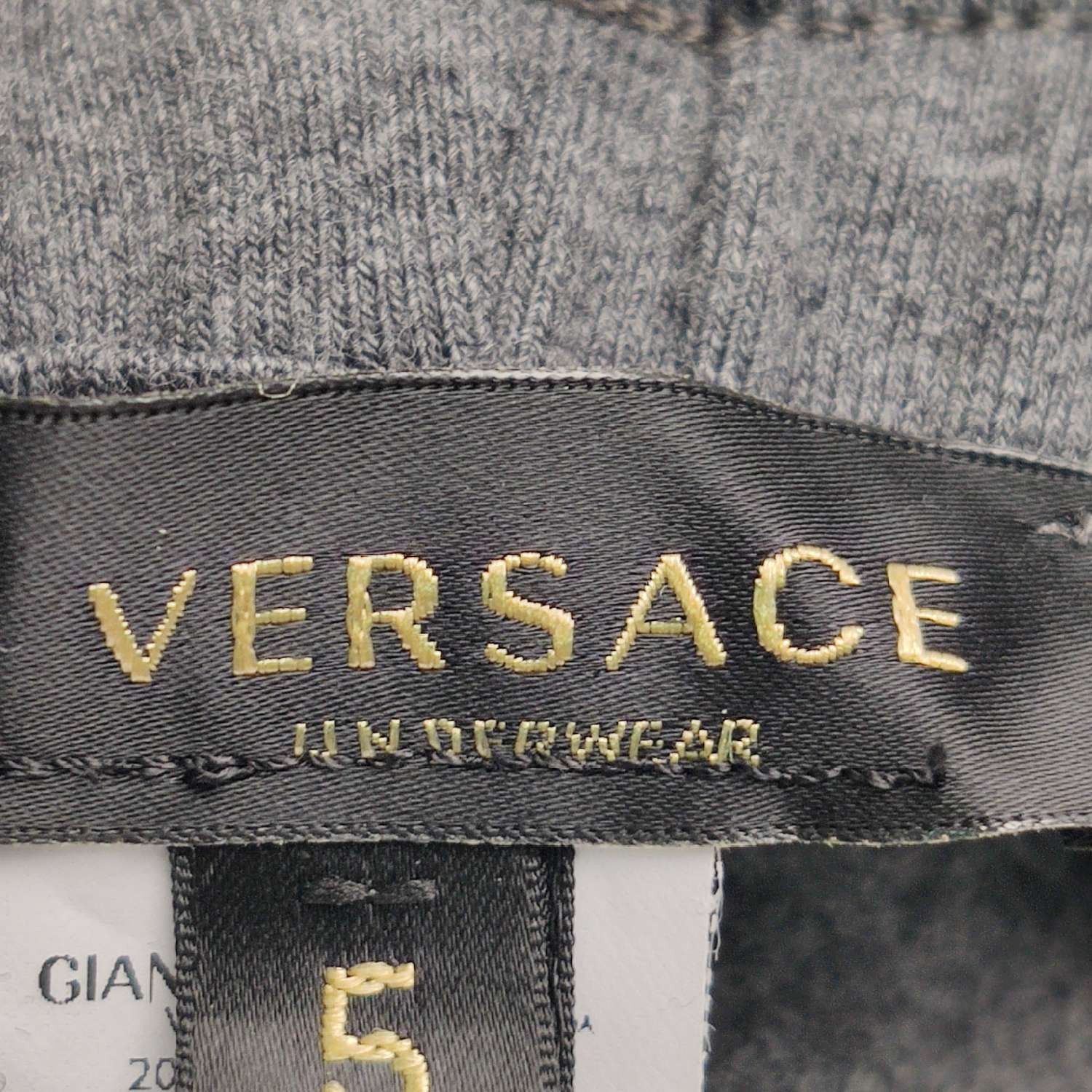 Versace Versace Cotton Solid Logo Jogger Pants L Size US 34 / EU 50 - 7 Thumbnail