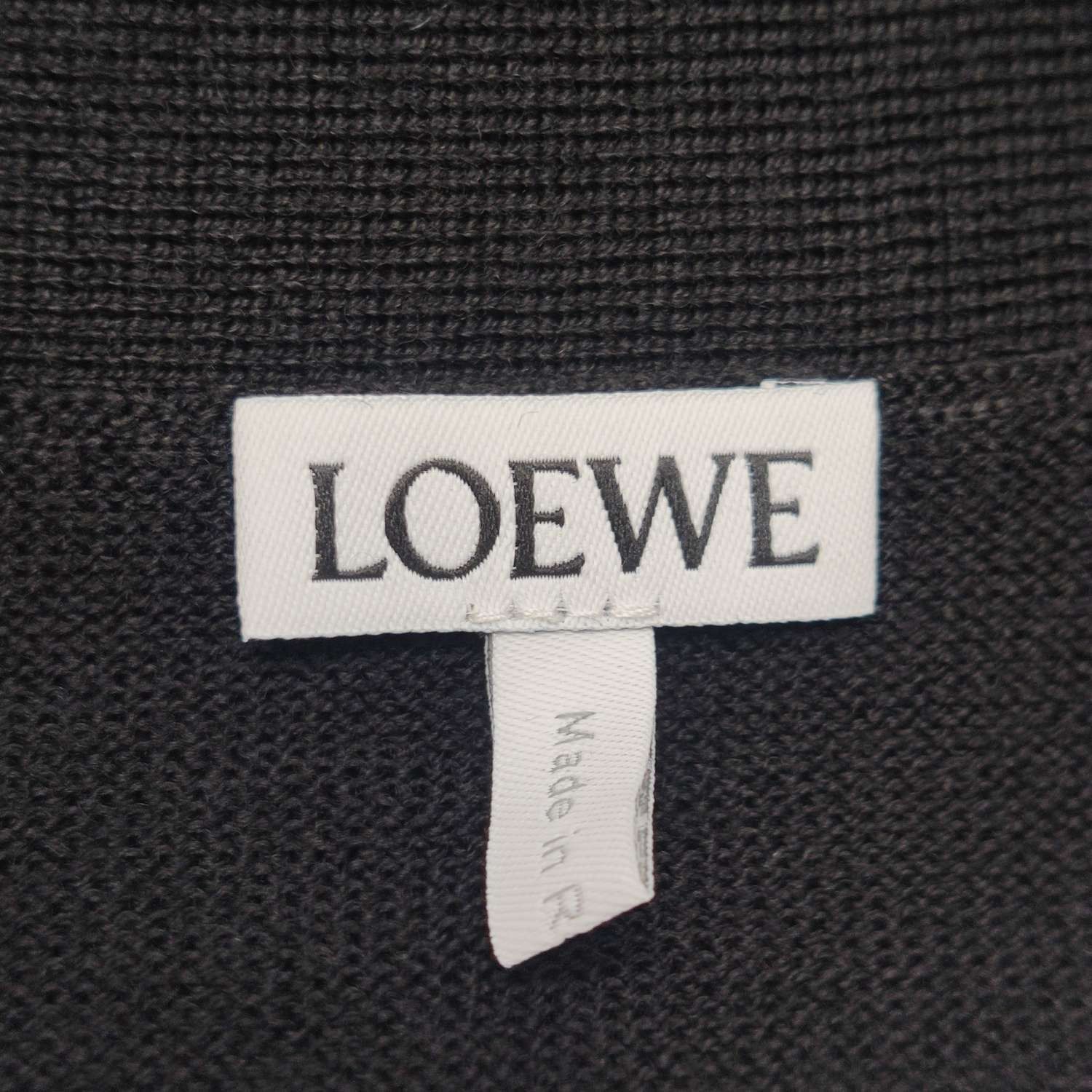 Loewe Loewe XL Wool V-Neck Single-Breasted Cardigan Size US XL / EU 56 / 4 - 13 Thumbnail
