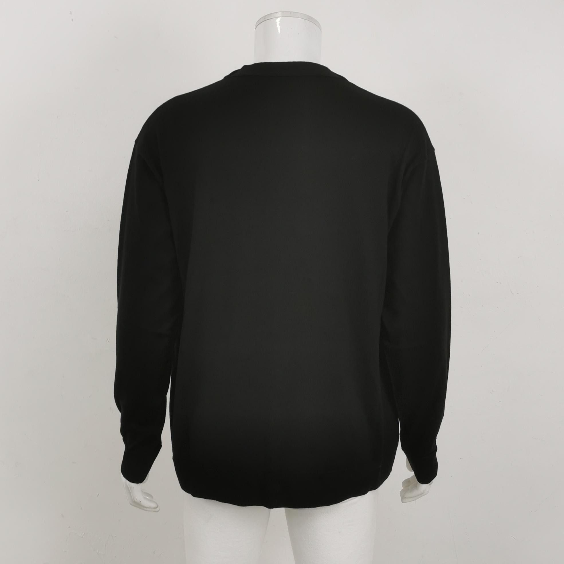 Loewe Loewe XL Wool V-Neck Single-Breasted Cardigan Size US XL / EU 56 / 4 - 4 Thumbnail