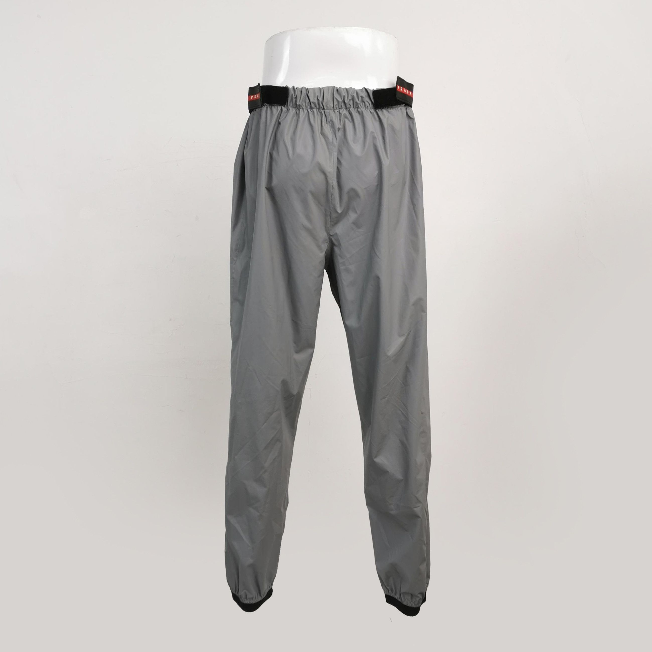 Prada Prada Logo Like-New Gray Trousers L/50 Size US 34 / EU 50 - 4 Thumbnail