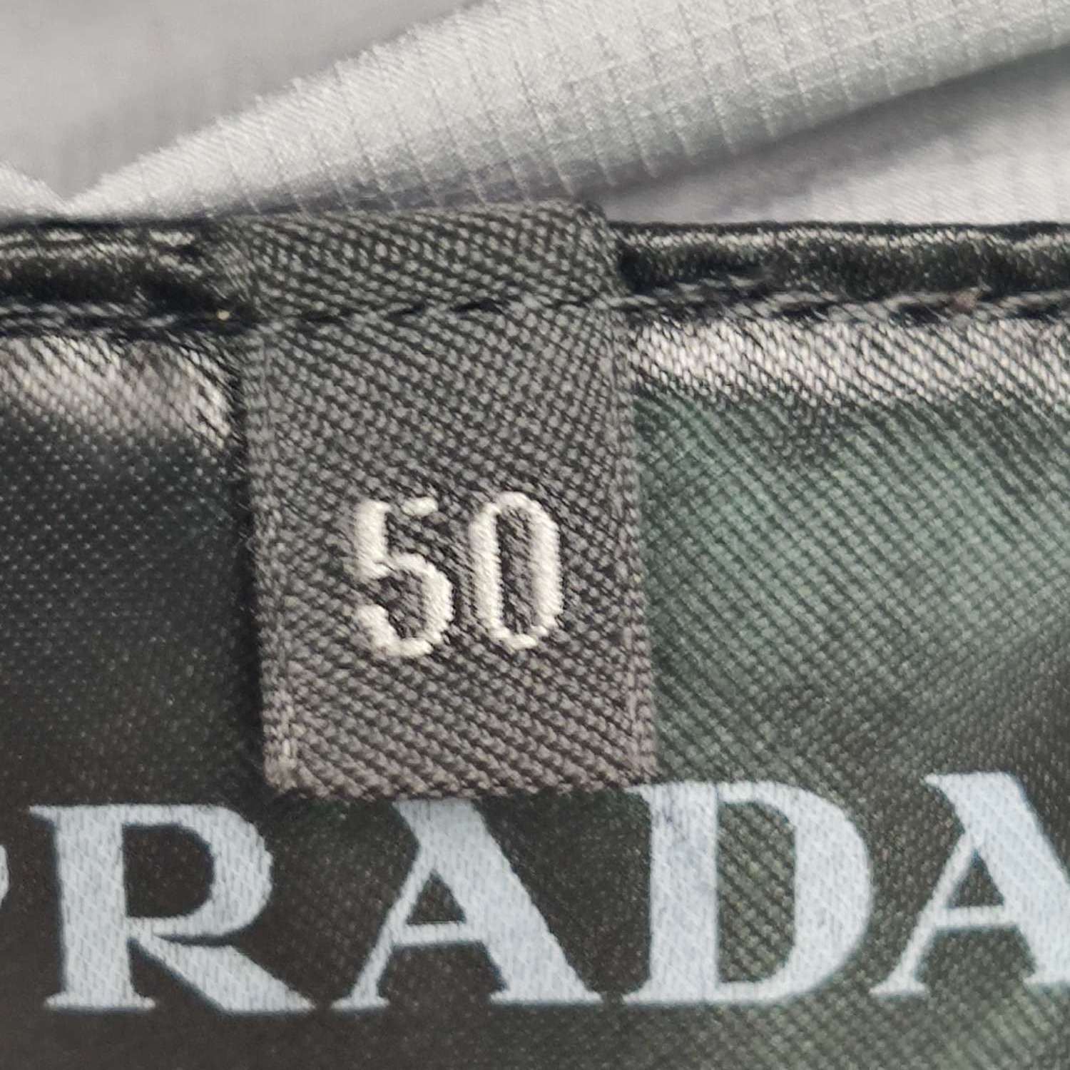 Prada Prada Logo Like-New Gray Trousers L/50 Size US 34 / EU 50 - 13 Thumbnail