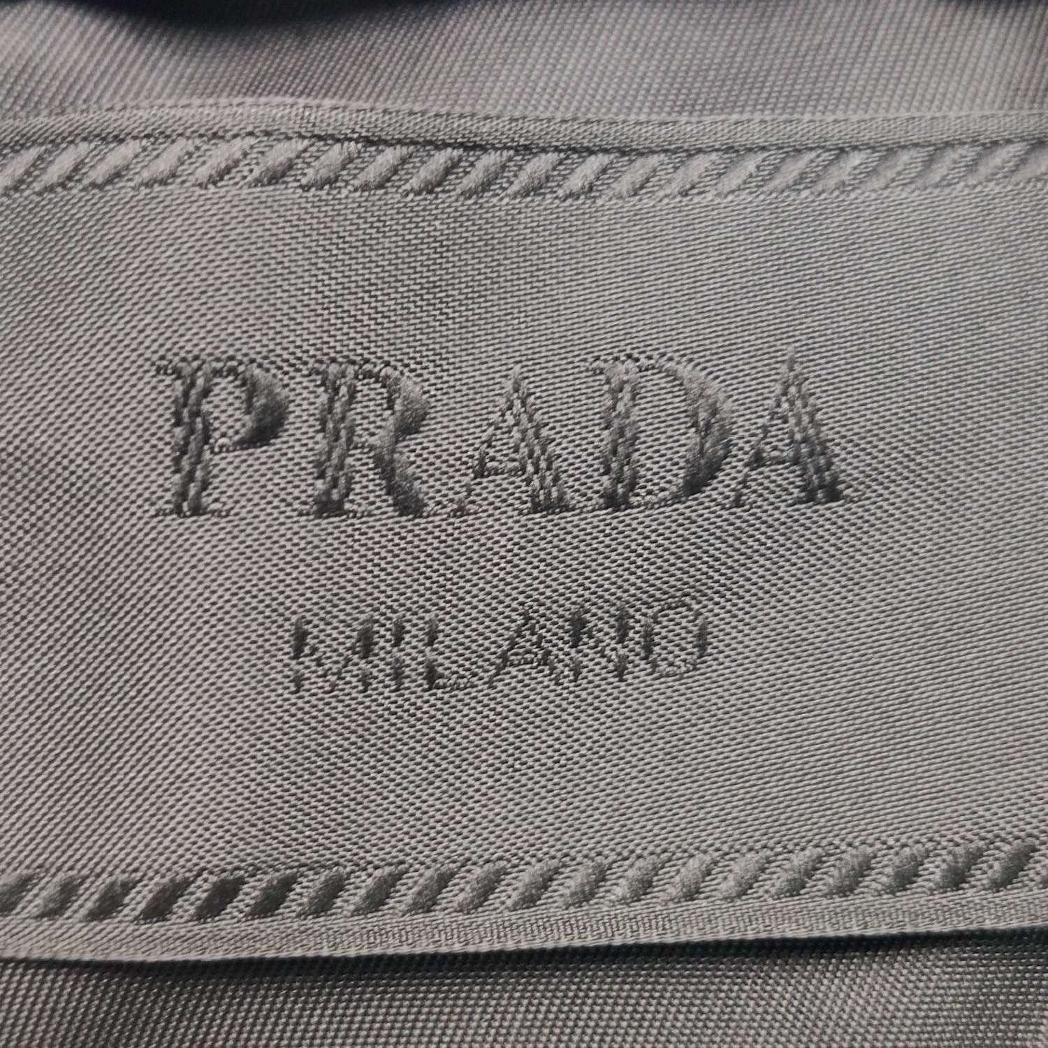 Prada Prada XXL Zip-Front Triangle Logo Jacket Size US XXL / EU 58 / 5 - 9 Thumbnail