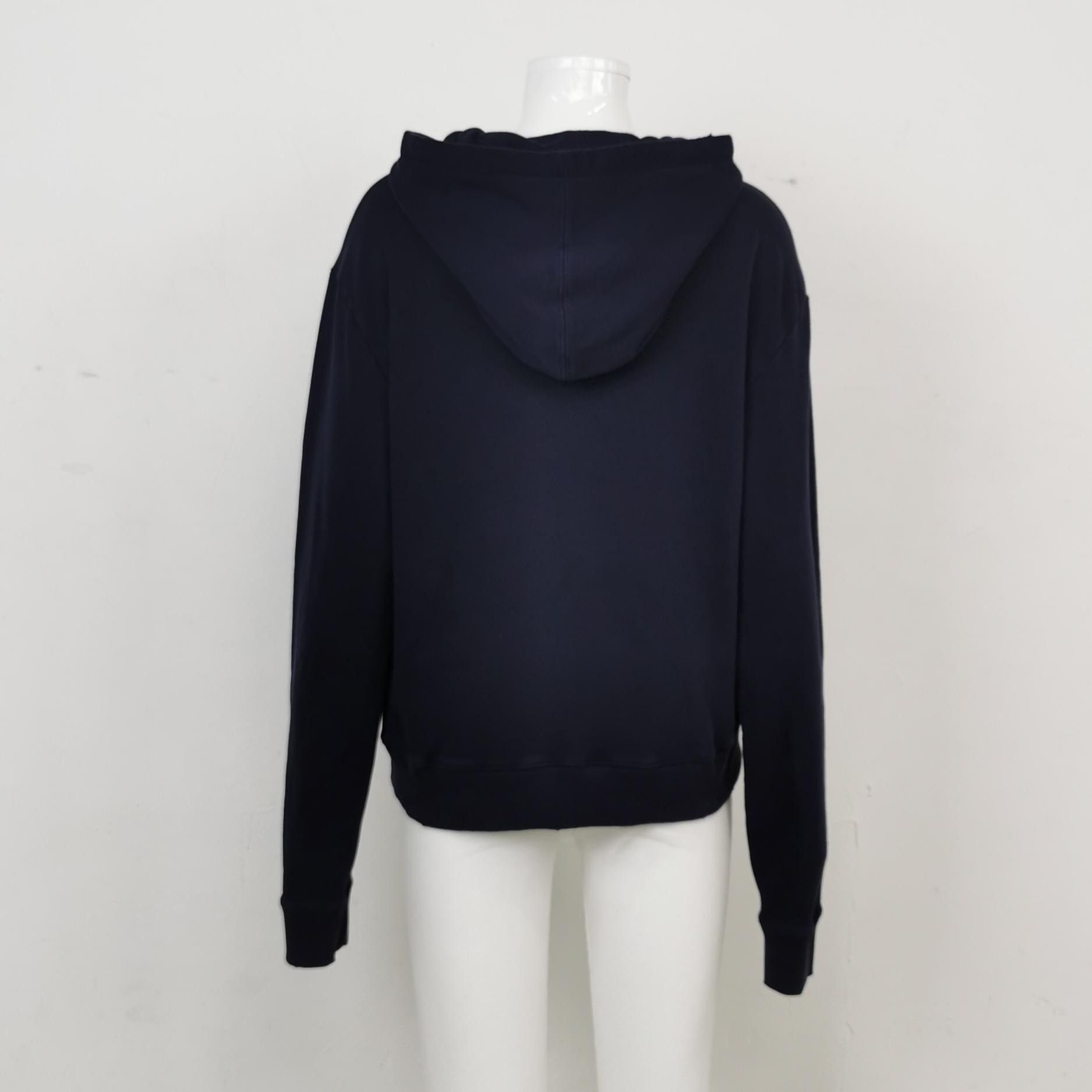 Saint Laurent Paris Saint Laurent Cotton Logo Hoodie M Size M / US 6-8 / IT 42-44 - 4 Thumbnail
