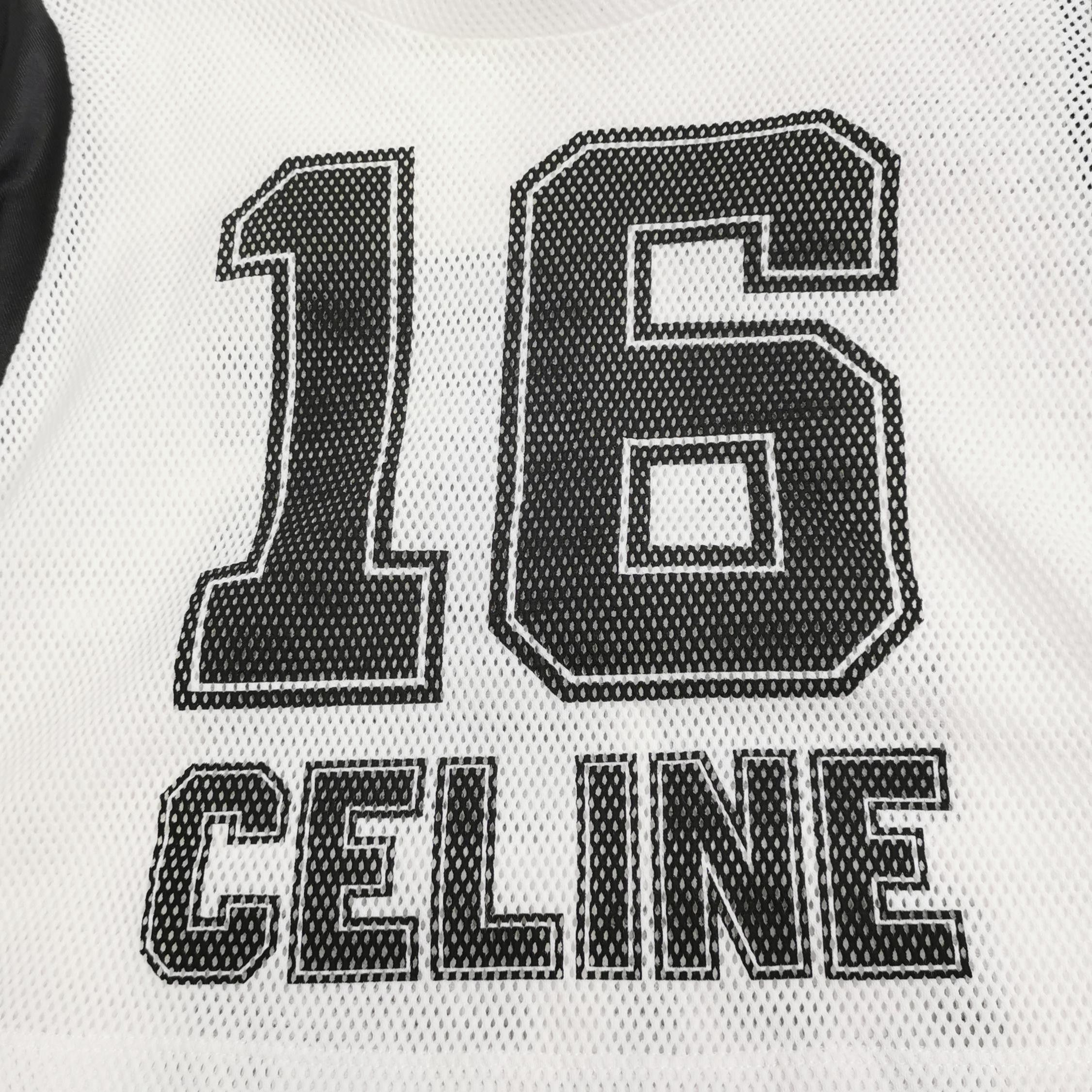Celine Celine Color-Block Number 16 Crew Neck T-Shirt M Size M / US 6-8 / IT 42-44 - 6 Thumbnail