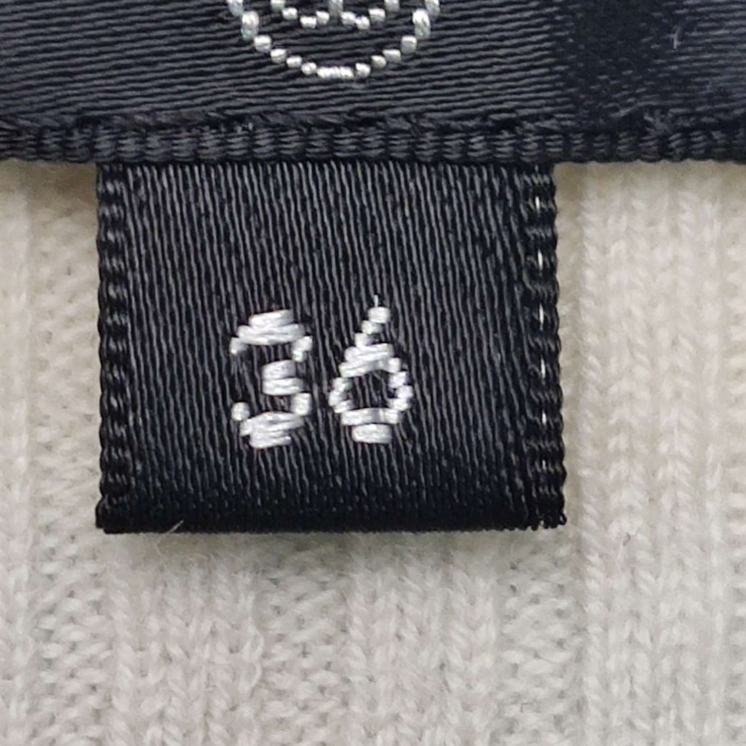 Chanel Chanel Cream Wool Blend Color-Block Crewneck Sweater Size S / US 4 / IT 40 - 11 Thumbnail