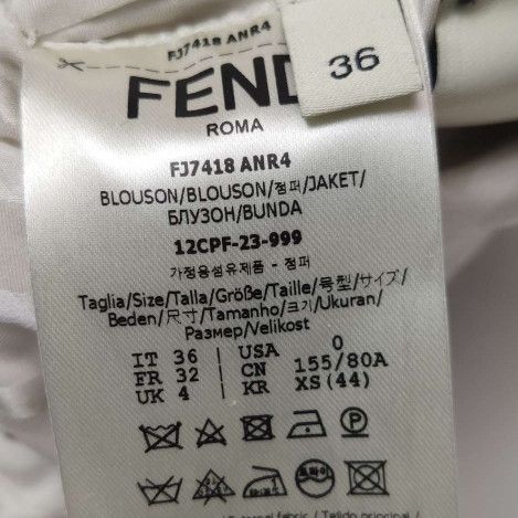 Fendi Fendi Silk Reversible Zip Jacket XS Size XS / US 0-2 / IT 36-38 - 15 Thumbnail