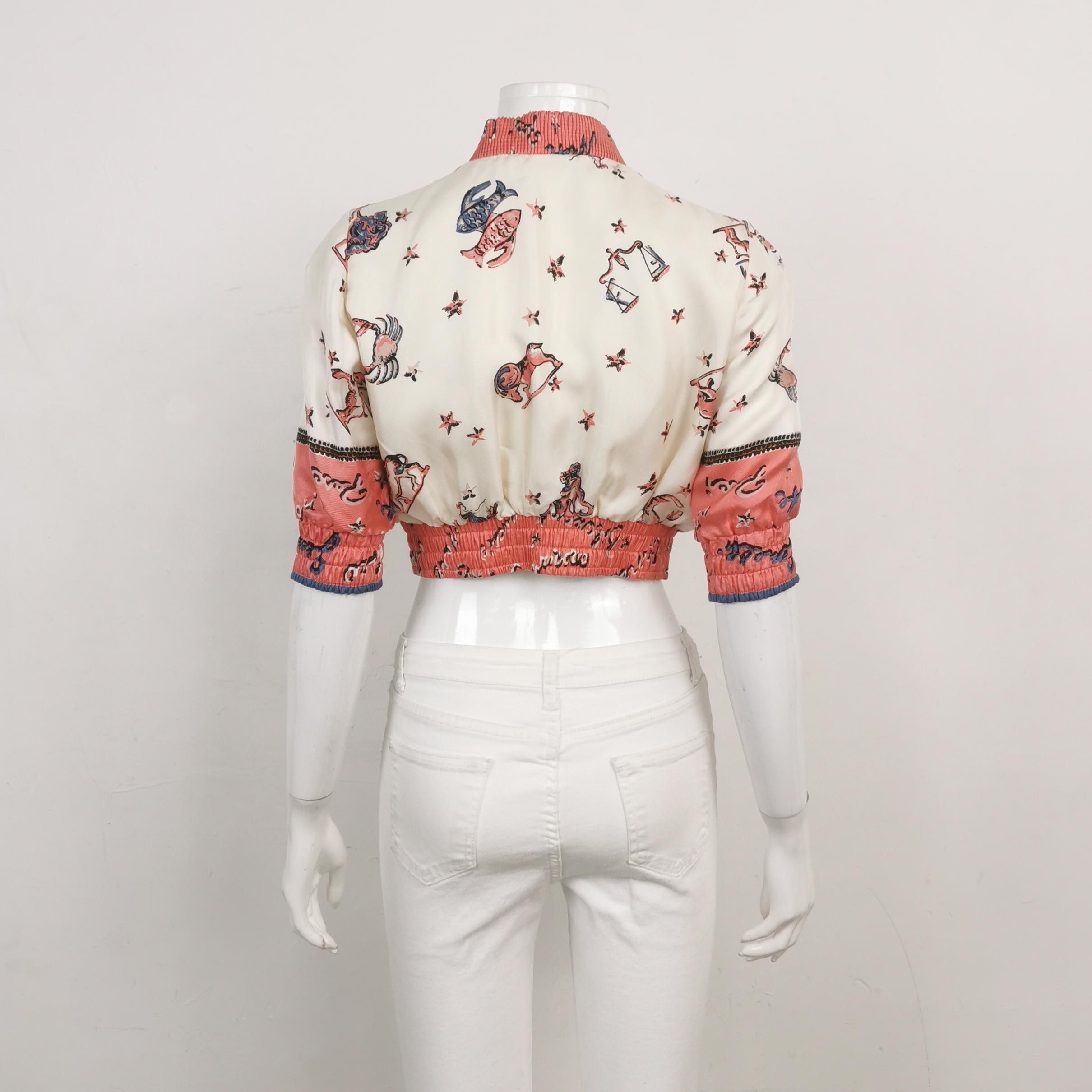 Fendi Fendi Silk Reversible Zip Jacket XS Size XS / US 0-2 / IT 36-38 - 3 Thumbnail
