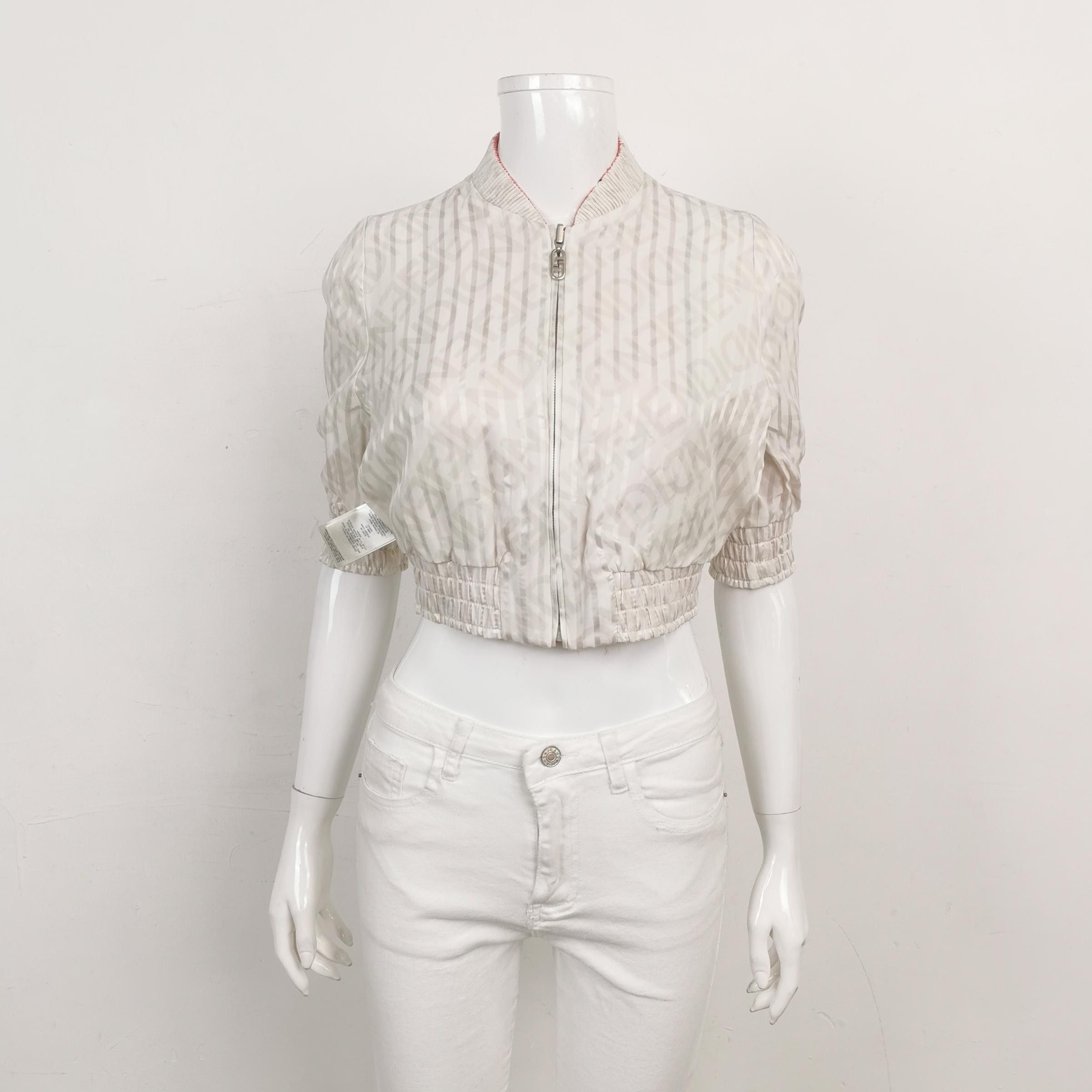 Fendi Fendi Silk Reversible Zip Jacket XS Size XS / US 0-2 / IT 36-38 - 5 Thumbnail