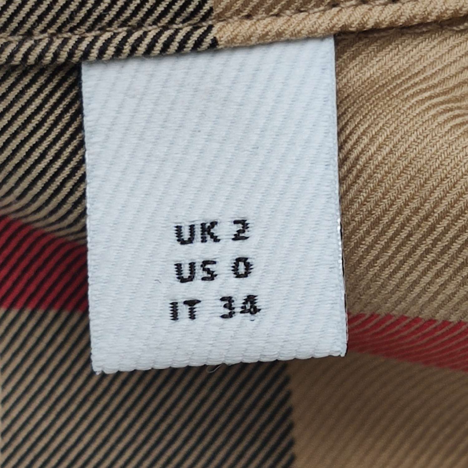 Burberry Burberry Cotton Check Collared Shirt US0/XXS Size XXS / US 00 / IT 34 - 14 Thumbnail