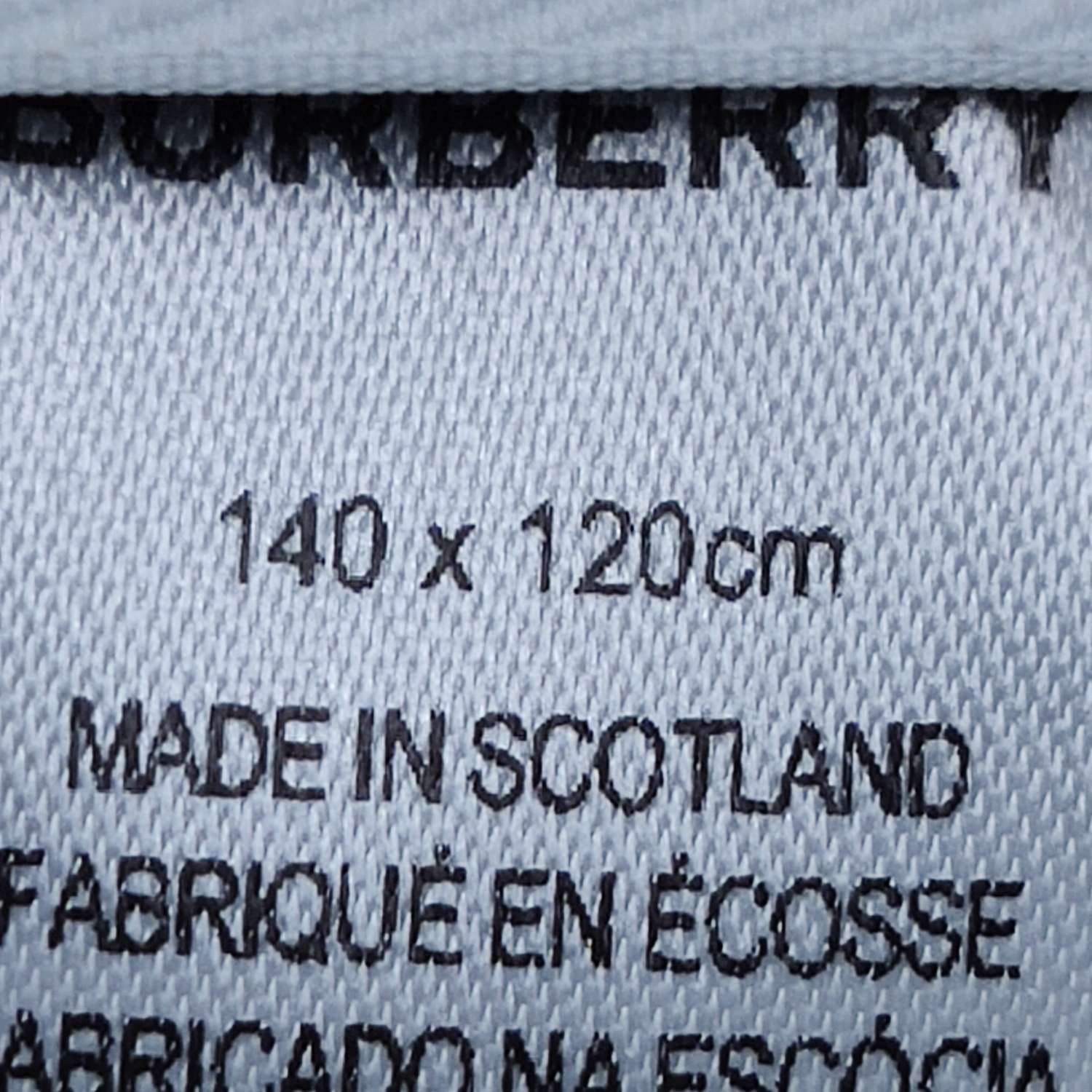 Burberry Burberry Wool-Cashmere Striped Cape Poncho Size ONE SIZE - 15 Thumbnail