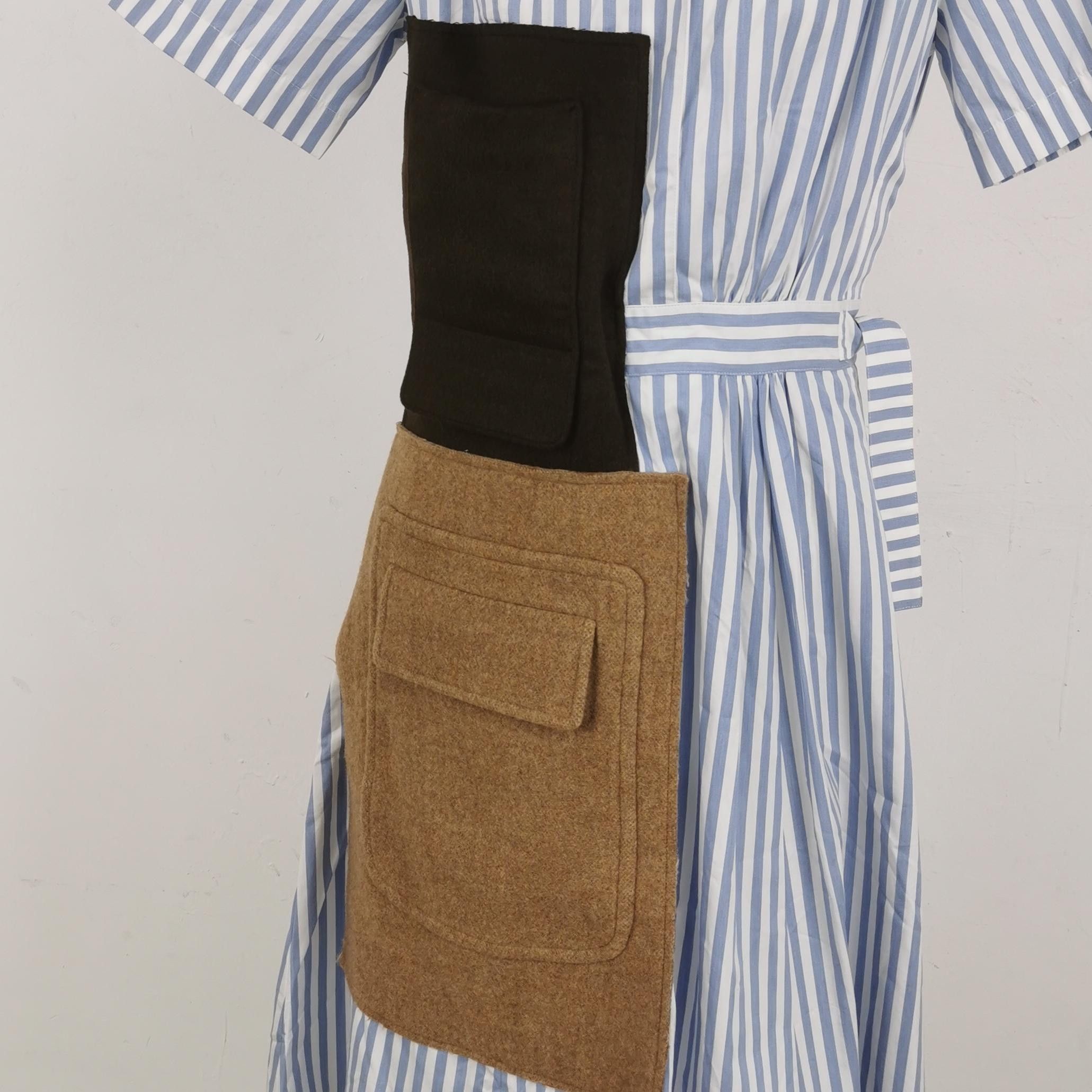 Fendi Fendi Color-Block Stripe Shirt Dress S/38 Size S / US 4 / IT 40 - 5 Thumbnail