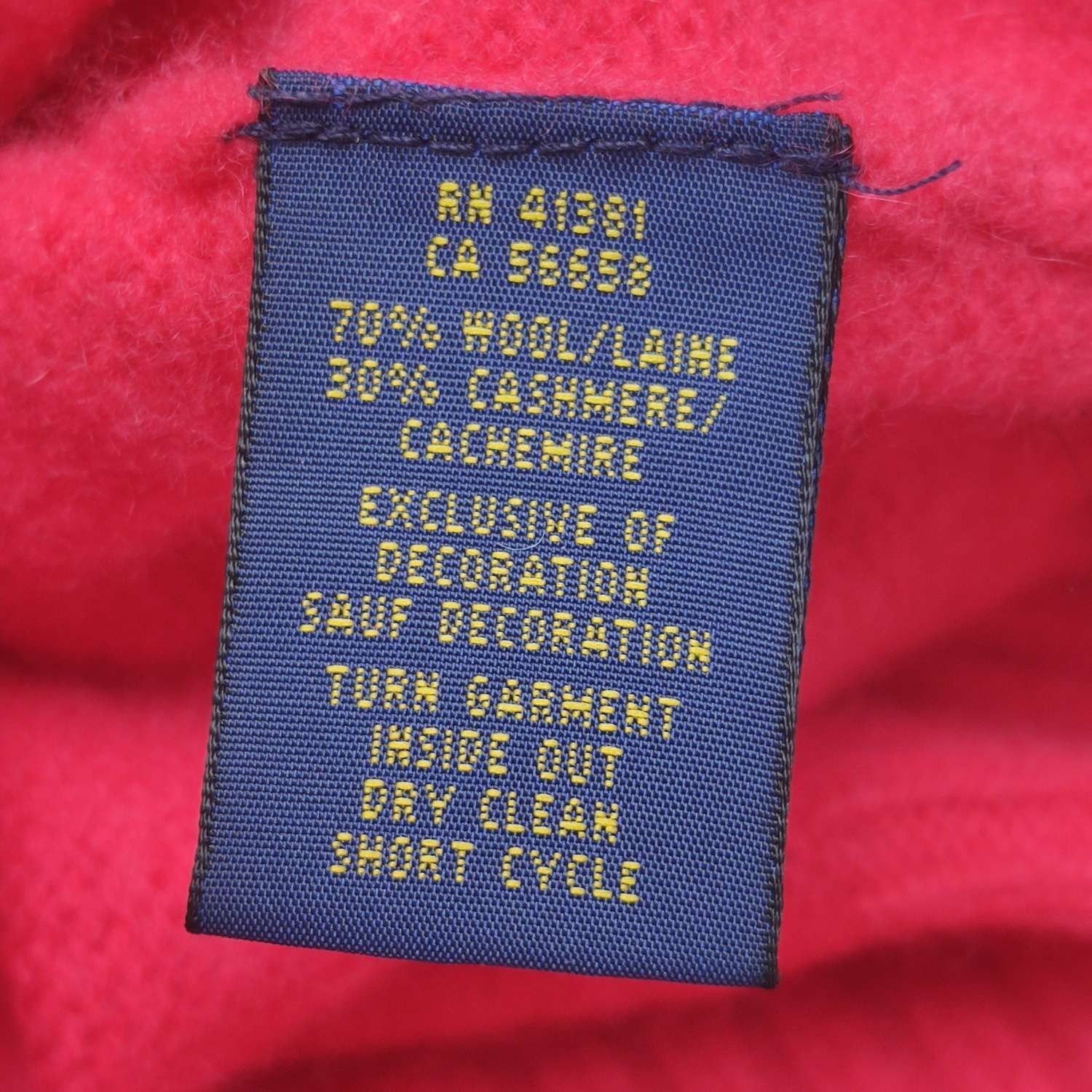 Polo Ralph Lauren Polo Ralph Lauren Wool Cashmere Crewneck Sweater S Size S / US 4 / IT 40 - 13 Thumbnail