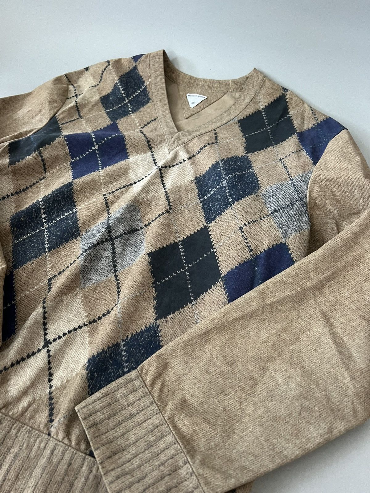 Bottega Veneta Printed leather sweater Size US XL / EU 56 / 4 - 5 Thumbnail