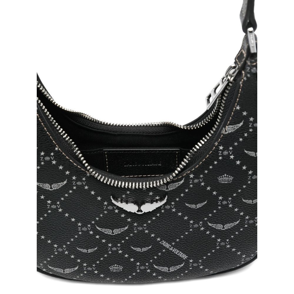 Zadig & Voltaire Zadig & Voltaire BLACK Shoulder Bags Size ONE SIZE - 4 Thumbnail