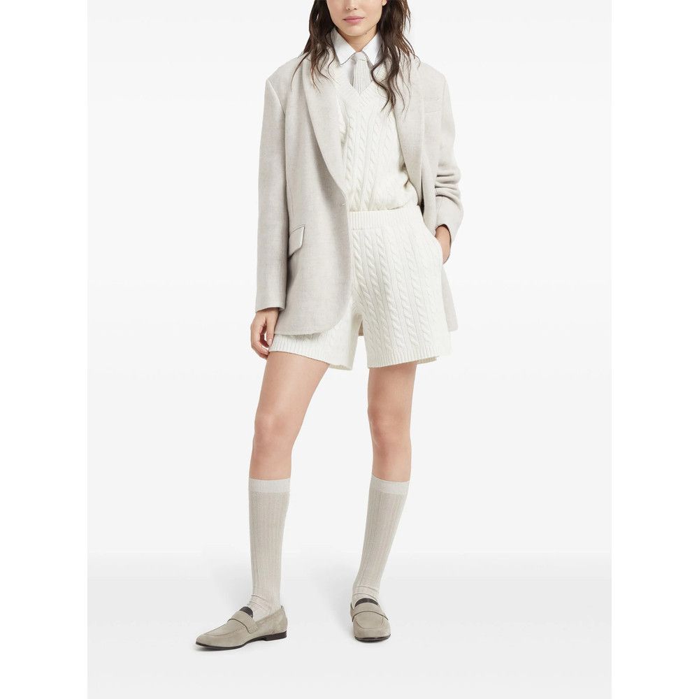 Brunello Cucinelli Brunello Cucinelli WHITE Tops - Shirts Size M / US 6-8 / IT 42-44 - 6 Thumbnail