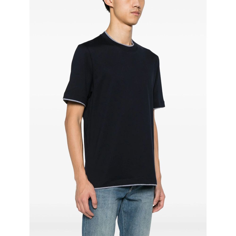 Brunello Cucinelli Brunello Cucinelli BLUE T-Shirts & Vests - T-Shirts Size US S / EU 44-46 / 1 - 3 Thumbnail