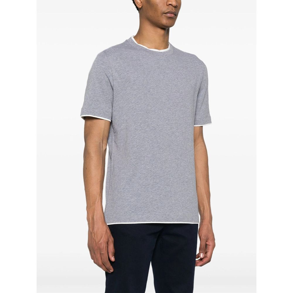 Brunello Cucinelli Brunello Cucinelli GREY T-Shirts & Vests - T-Shirts Size US S / EU 44-46 / 1 - 5 Thumbnail