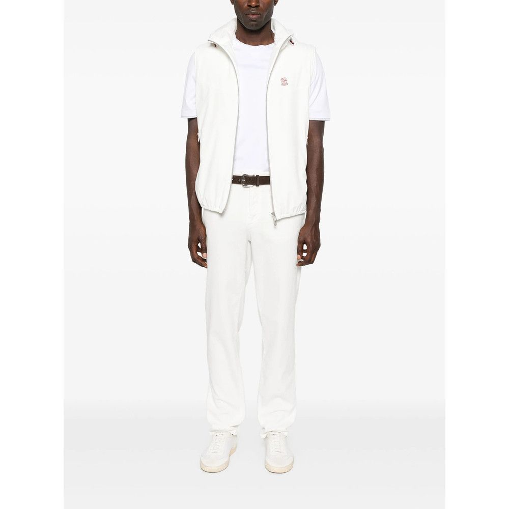 Brunello Cucinelli Brunello Cucinelli WHITE T-Shirts & Vests - T-Shirts Size US XXL / EU 58 / 5 - 2 Thumbnail