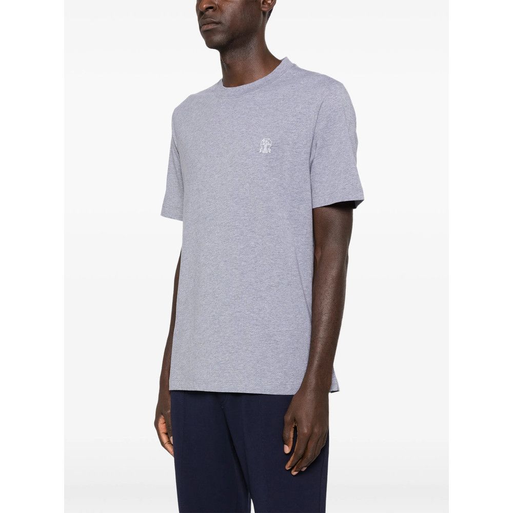 Brunello Cucinelli Brunello Cucinelli GREY T-Shirts & Vests - T-Shirts Size US S / EU 44-46 / 1 - 5 Thumbnail