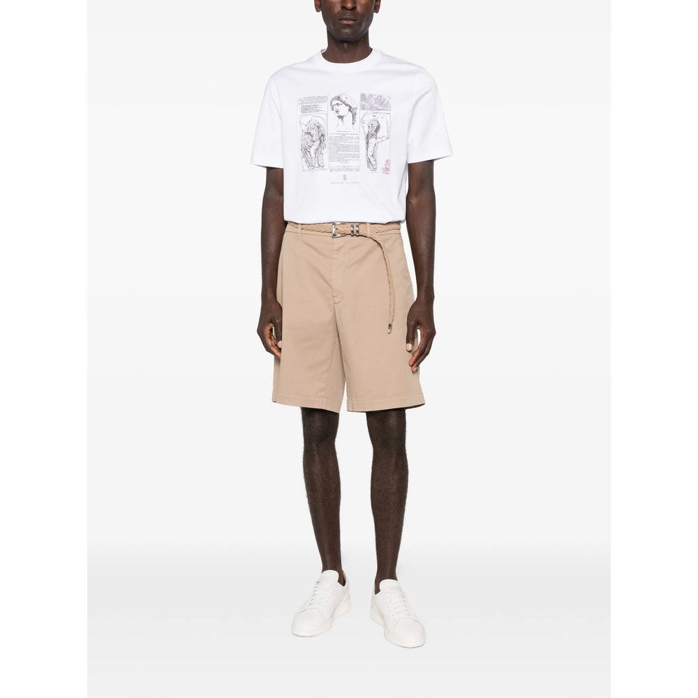 Brunello Cucinelli Brunello Cucinelli WHITE T-Shirts & Vests - T-Shirts Size US XXL / EU 58 / 5 - 4 Thumbnail