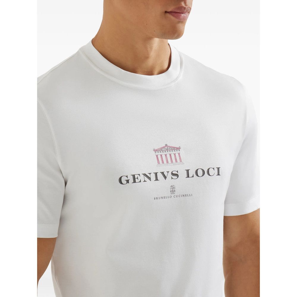 Brunello Cucinelli Brunello Cucinelli WHITE T-Shirts & Vests - T-Shirts Size US XXL / EU 58 / 5 - 4 Thumbnail
