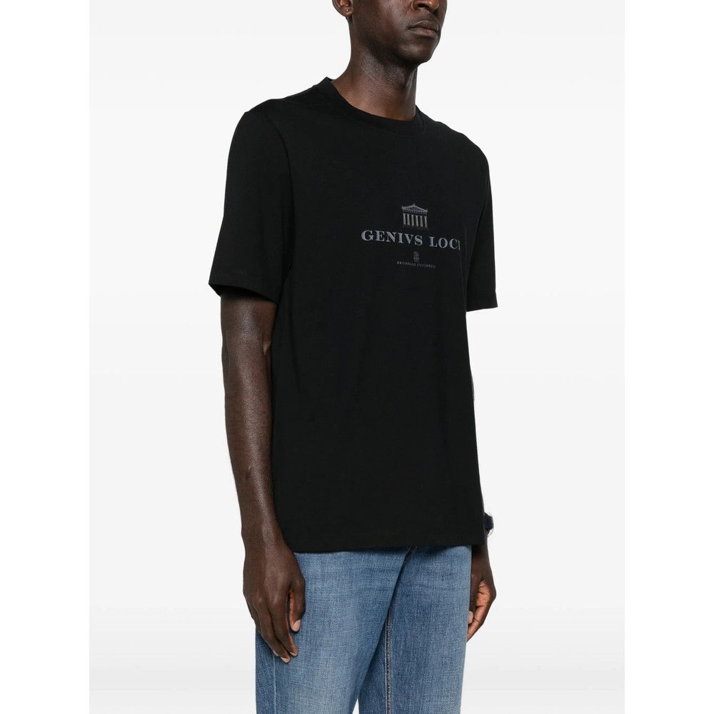 Brunello Cucinelli Brunello Cucinelli BLACK T-Shirts & Vests - T-Shirts Size US S / EU 44-46 / 1 - 2 Thumbnail