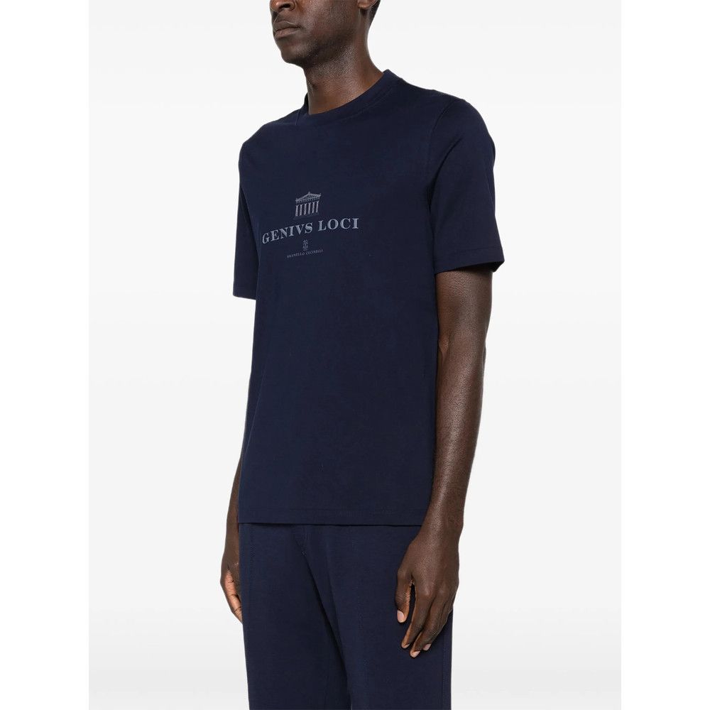 Brunello Cucinelli Brunello Cucinelli BLUE T-Shirts & Vests - T-Shirts Size US M / EU 48-50 / 2 - 4 Thumbnail