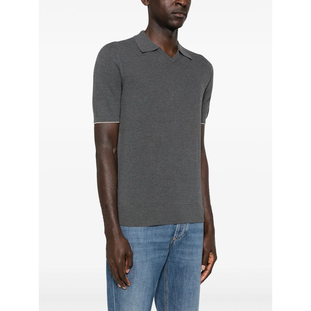 Brunello Cucinelli Brunello Cucinelli GREY T-Shirts & Vests - T-Shirts Size US XXL / EU 58 / 5 - 4 Thumbnail