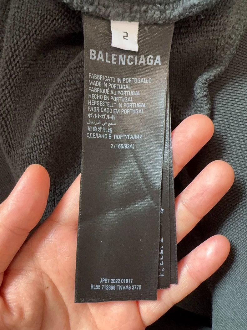Balenciaga Balenciaga x Adidas Embroidered Logo Hoodie Size US S / EU 44-46 / 1 - 4 Thumbnail